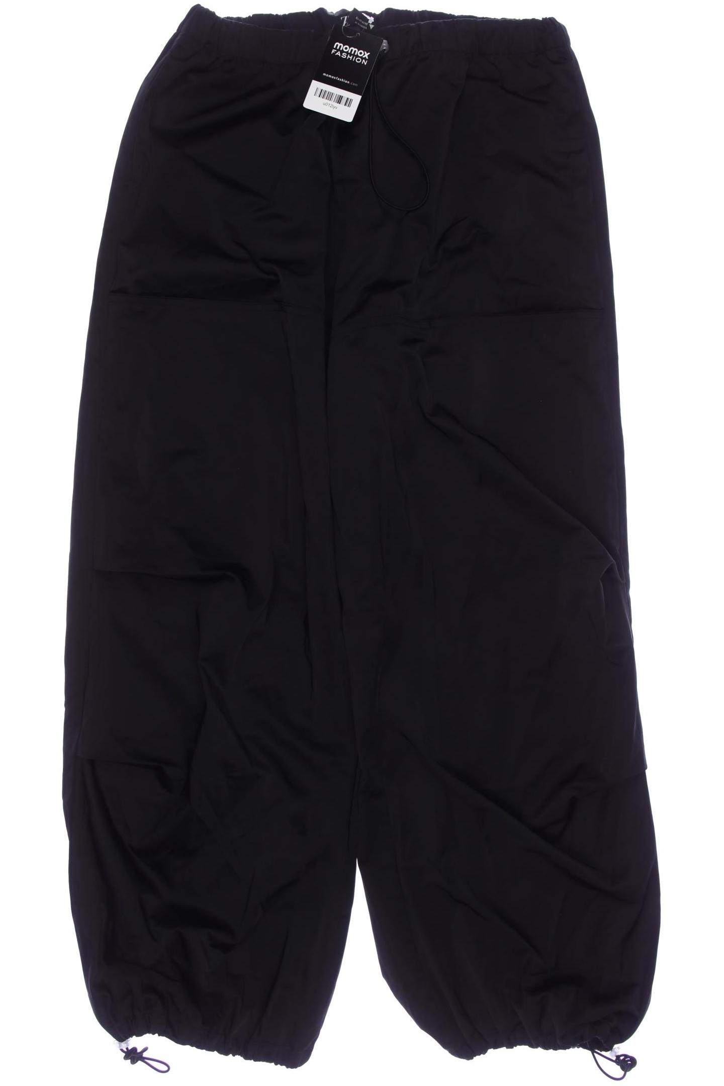 Thumbnail - Zara Damen Stoffhose, schwarz, Gr. 0