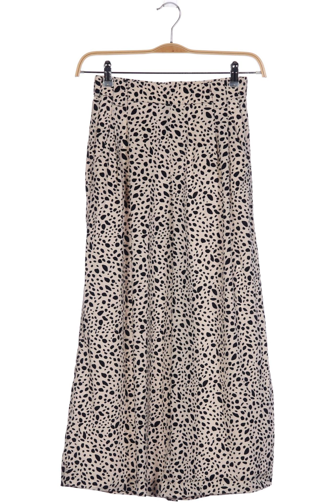 

ZARA Damen Stoffhose, cremeweiß
