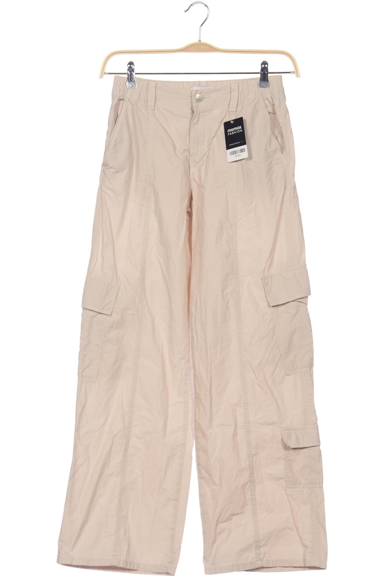 

Zara Damen Stoffhose, beige, Gr. 0