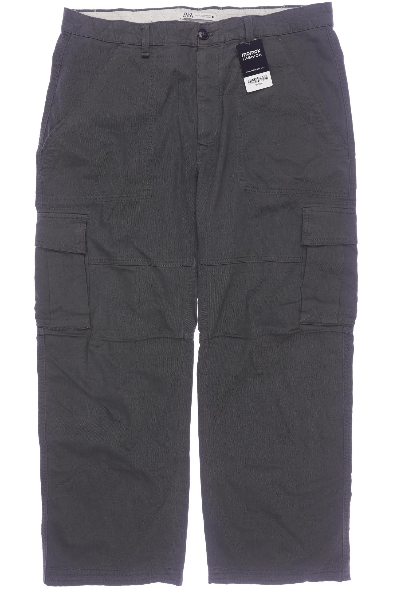 

Zara Damen Stoffhose, grau, Gr. 0