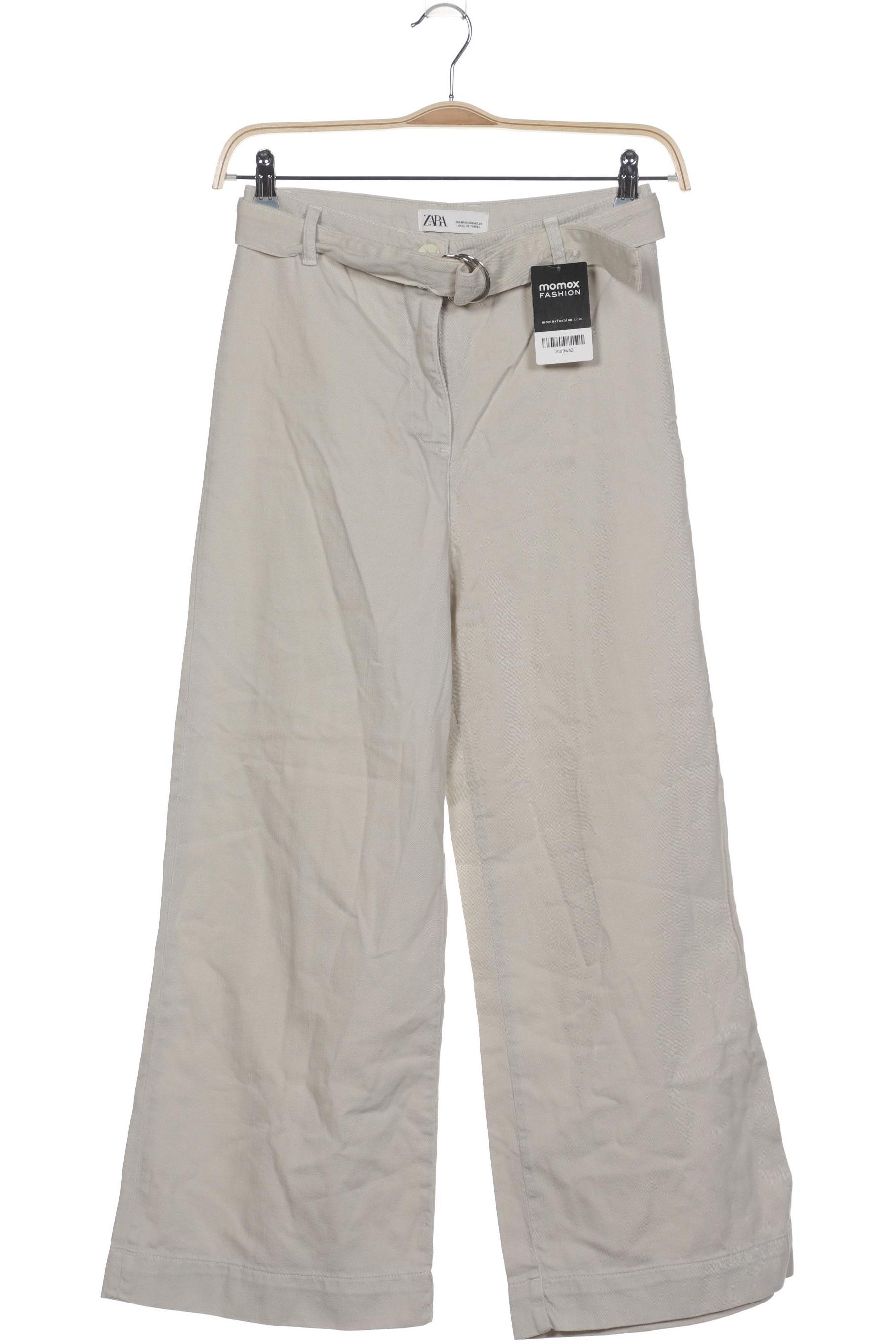 

Zara Damen Stoffhose, cremeweiß, Gr. 36