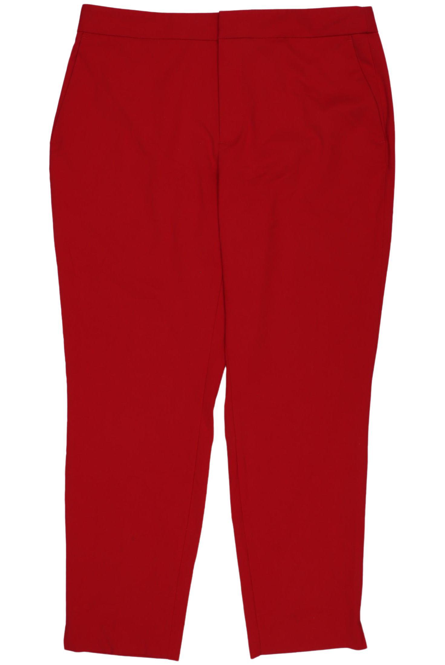 

Zara Damen Stoffhose, rot, Gr. 40