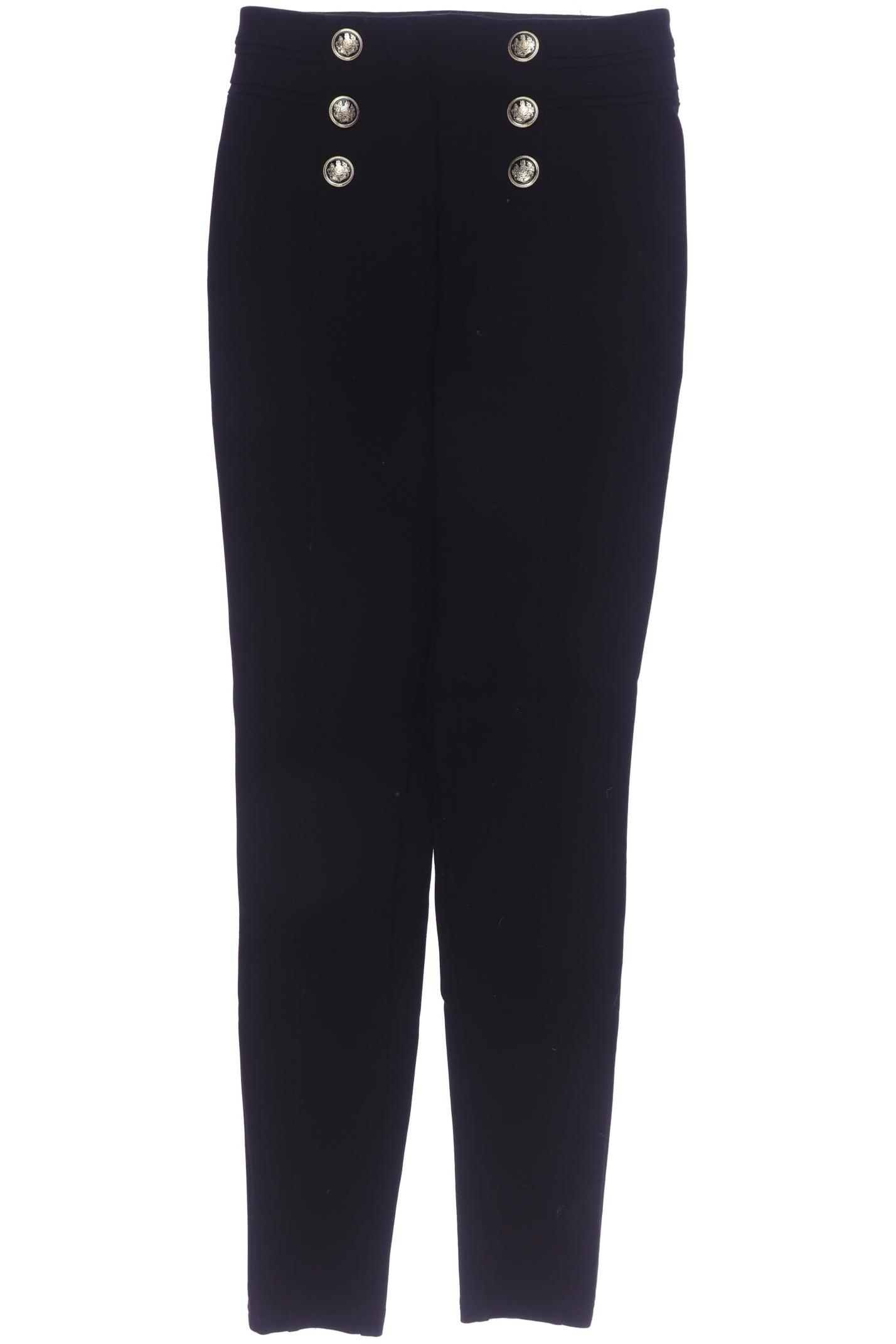 Thumbnail - Zara Damen Stoffhose, schwarz, Gr. 0