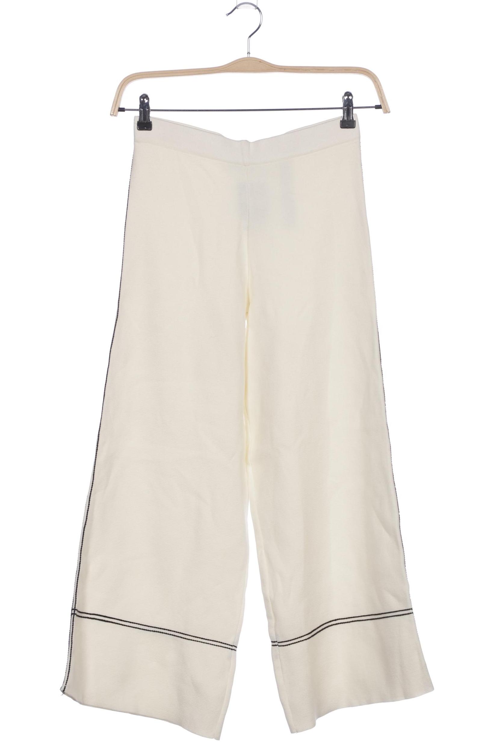 

Zara Damen Stoffhose, cremeweiß, Gr. 0