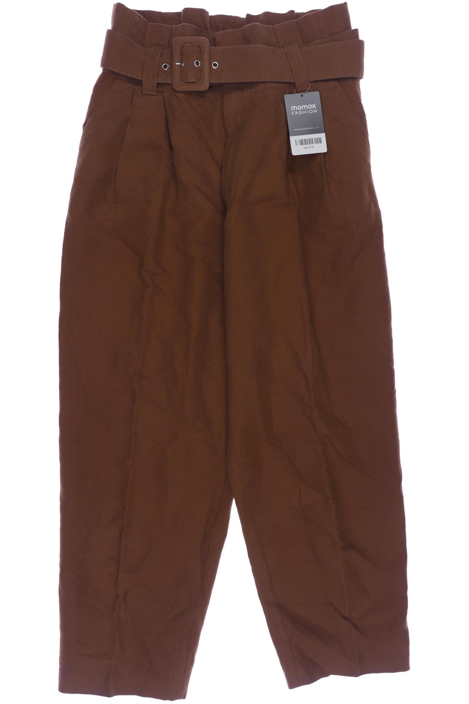 

Zara Damen Stoffhose, braun, Gr. 0