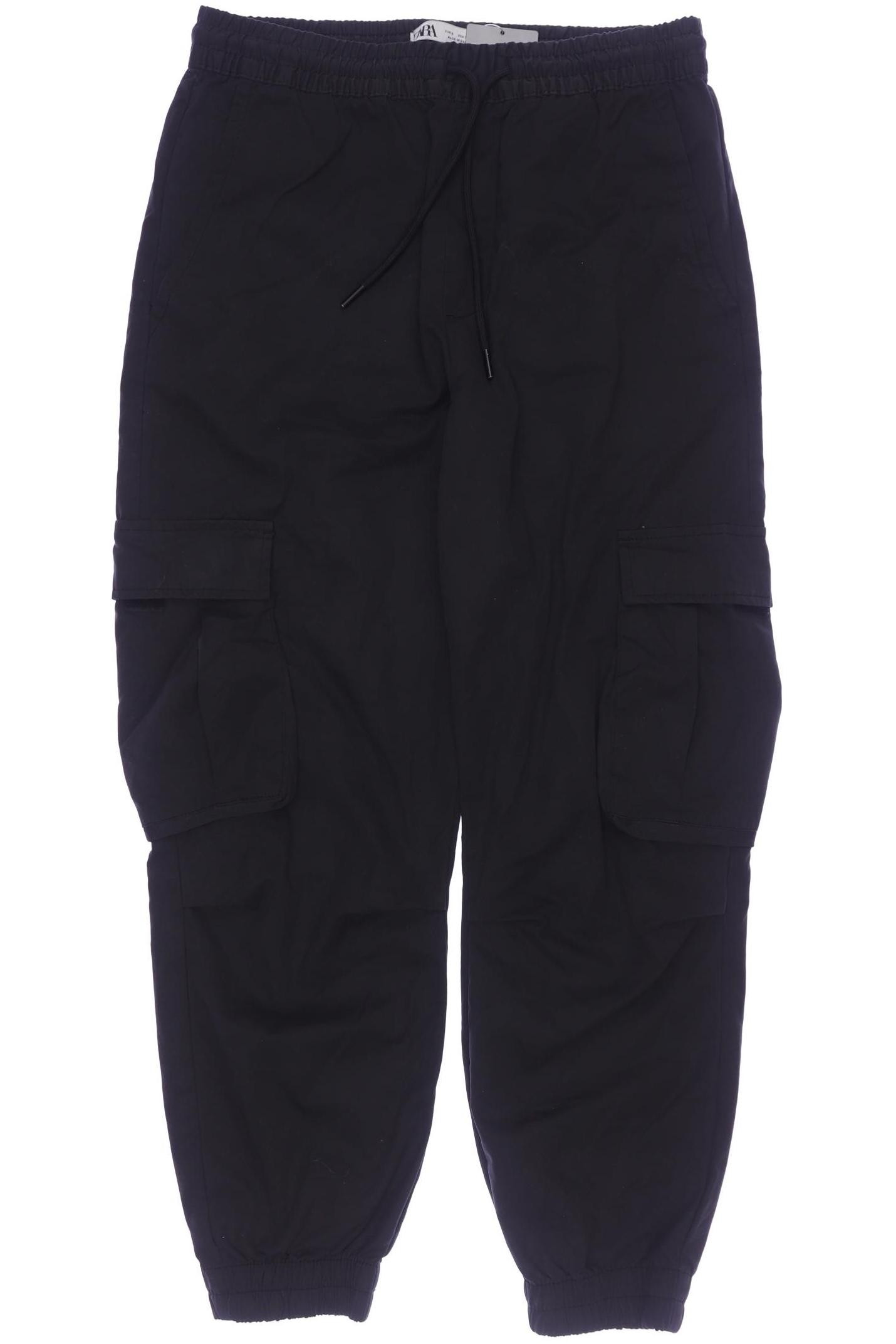 

Zara Damen Stoffhose, schwarz, Gr. 0