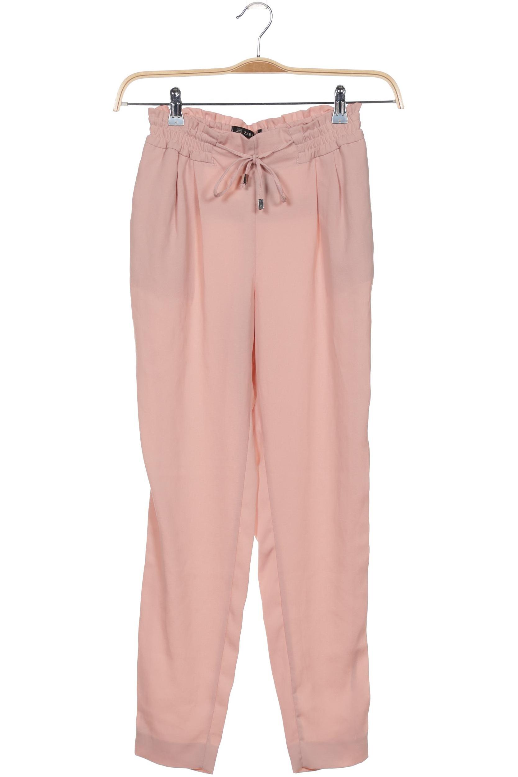 

Zara Damen Stoffhose, pink, Gr. 0