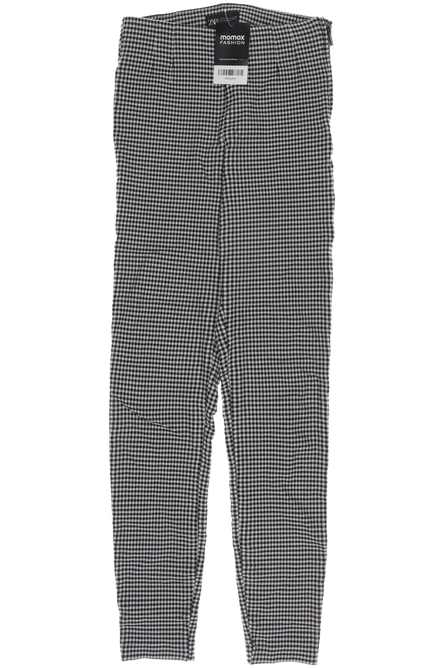 

Zara Damen Stoffhose, schwarz, Gr. 0