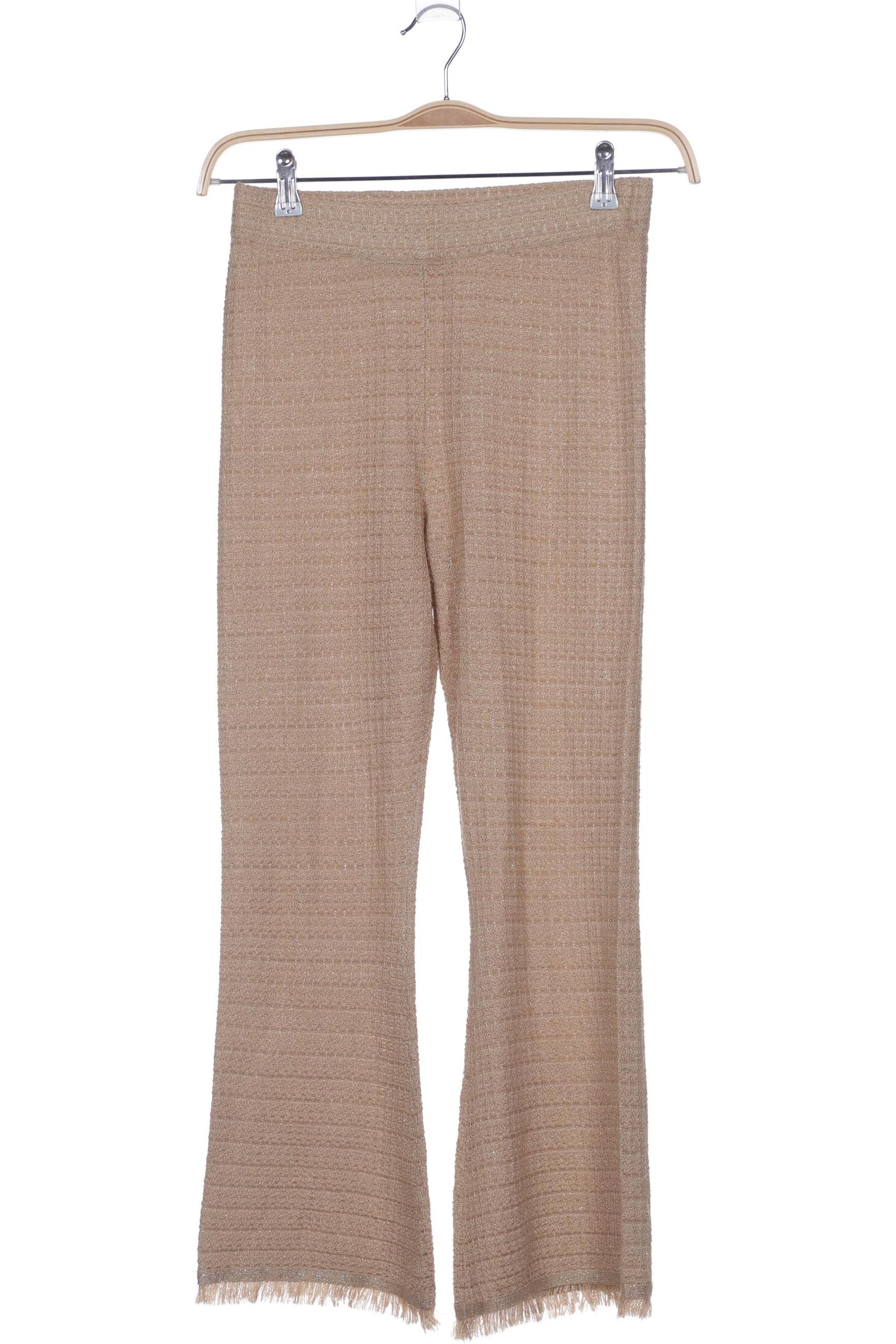 

Zara Damen Stoffhose, beige, Gr. 0