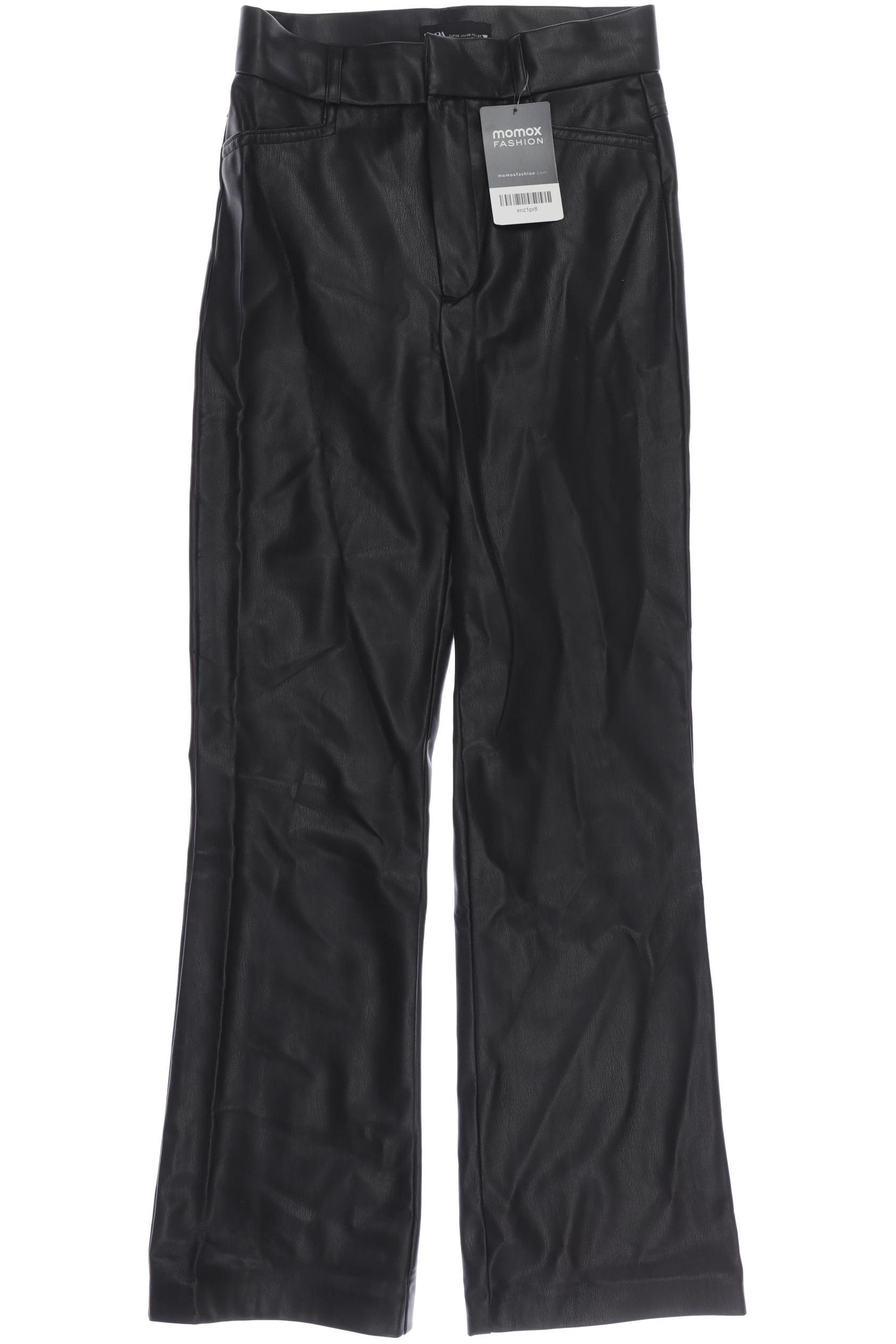 

Zara Damen Stoffhose, schwarz, Gr. 0