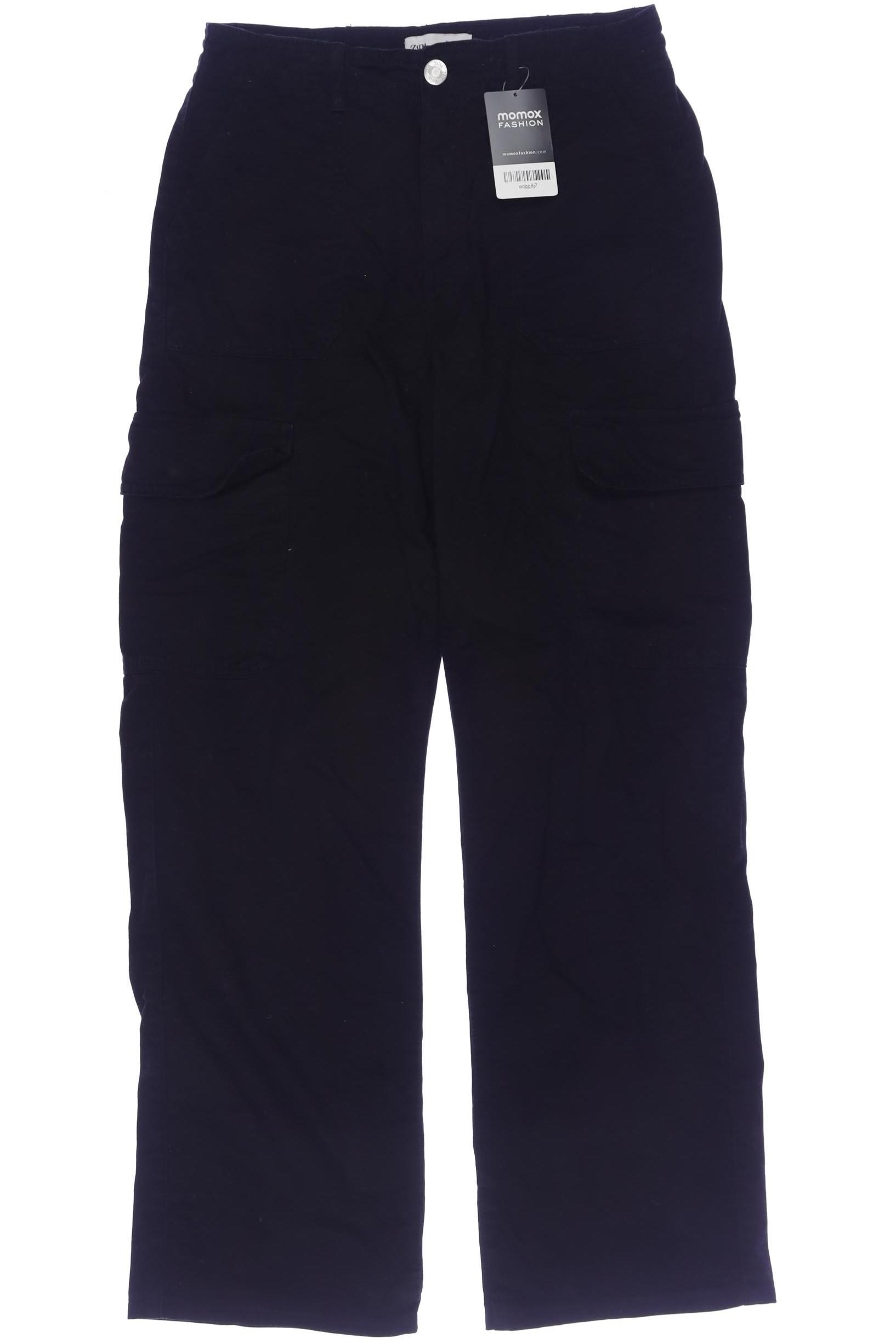 

Zara Damen Stoffhose, schwarz, Gr. 36
