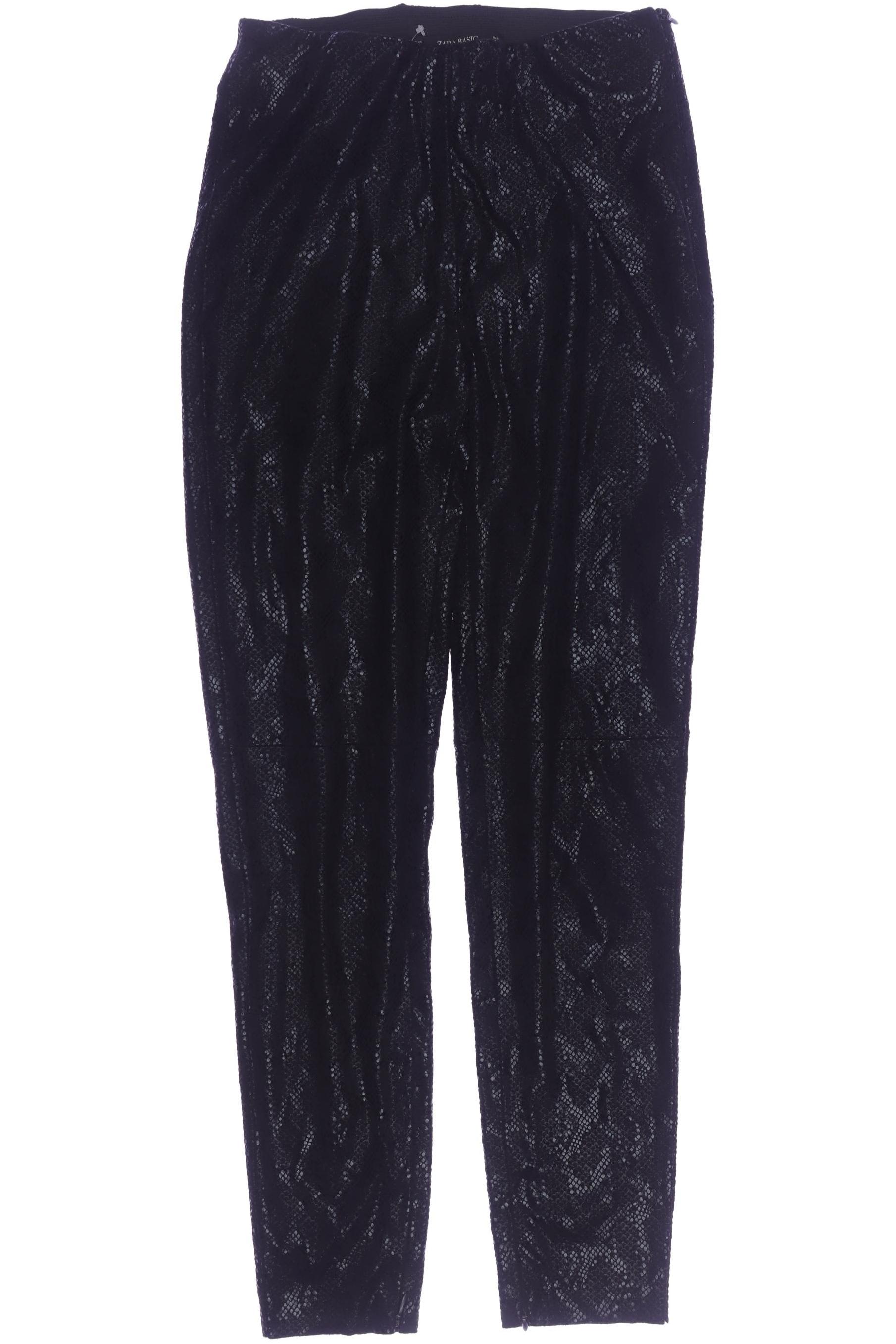 

Zara Damen Stoffhose, schwarz, Gr. 0