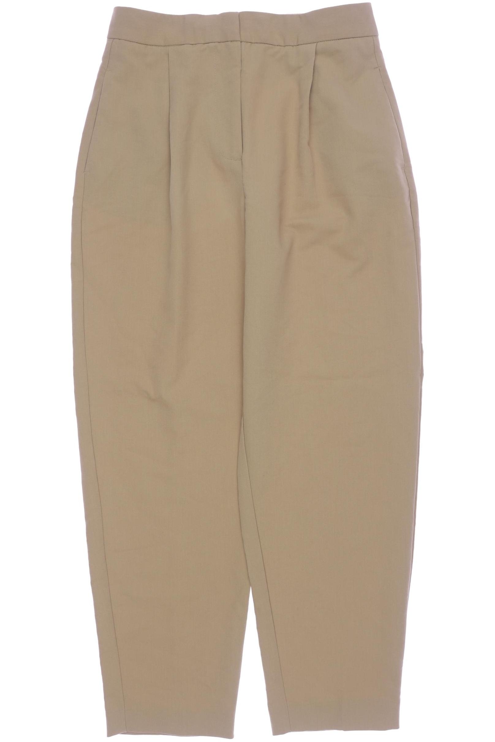 

Zara Damen Stoffhose, beige, Gr. 0