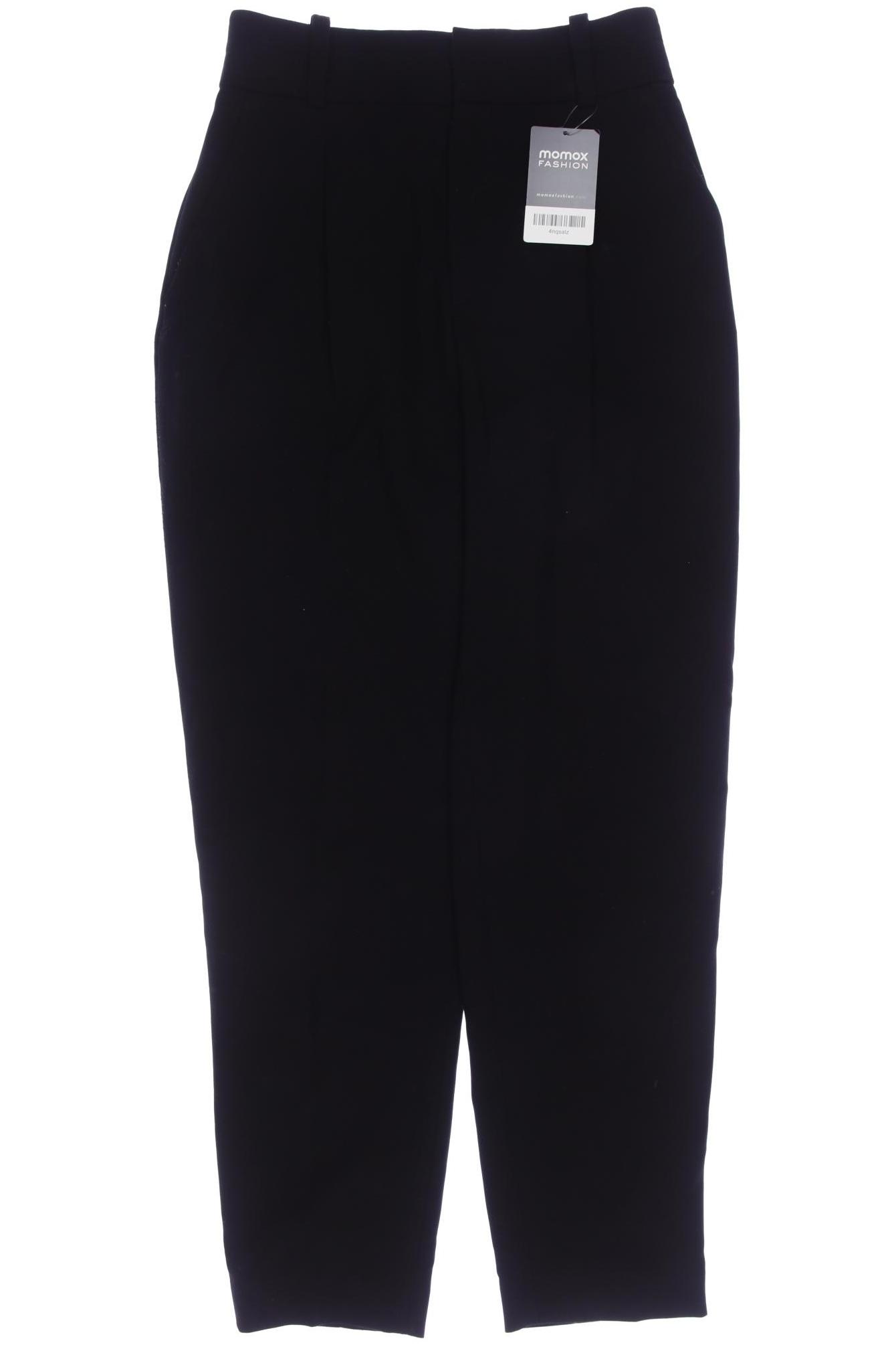 

Zara Damen Stoffhose, schwarz, Gr. 0