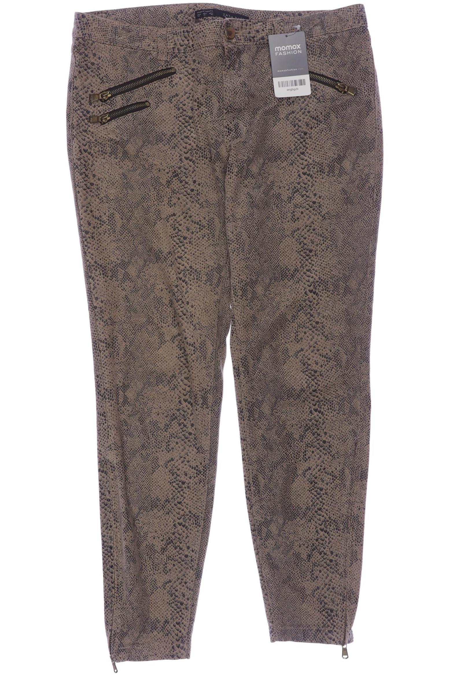 

Zara Damen Stoffhose, braun, Gr. 42