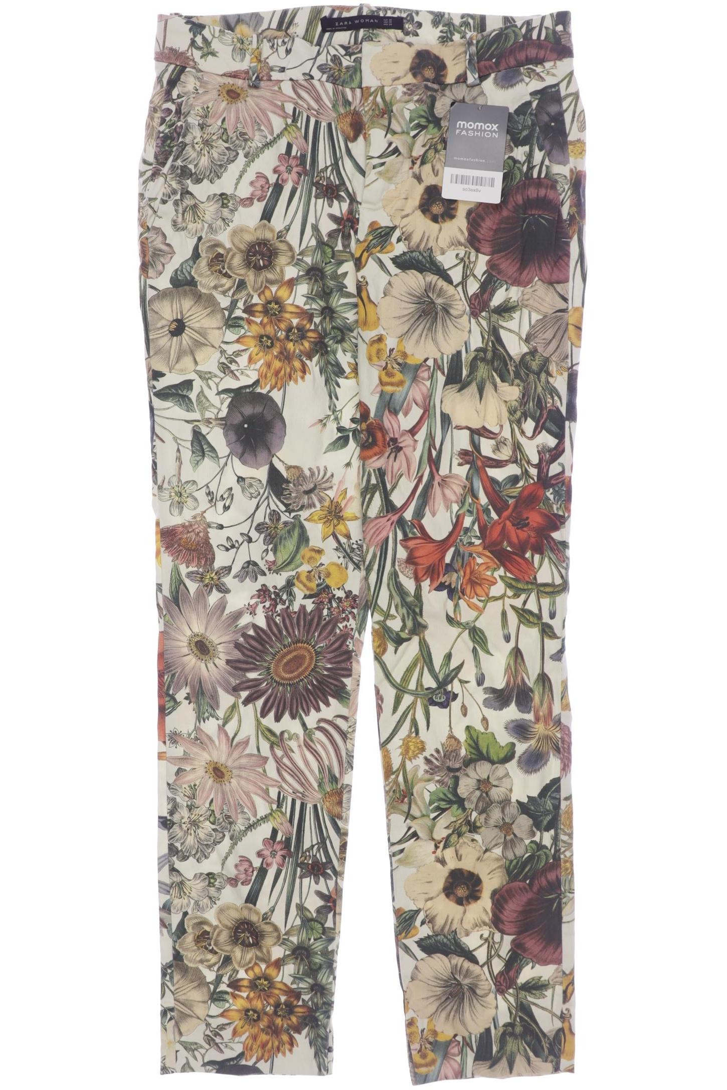 

Zara Damen Stoffhose, mehrfarbig, Gr. 0
