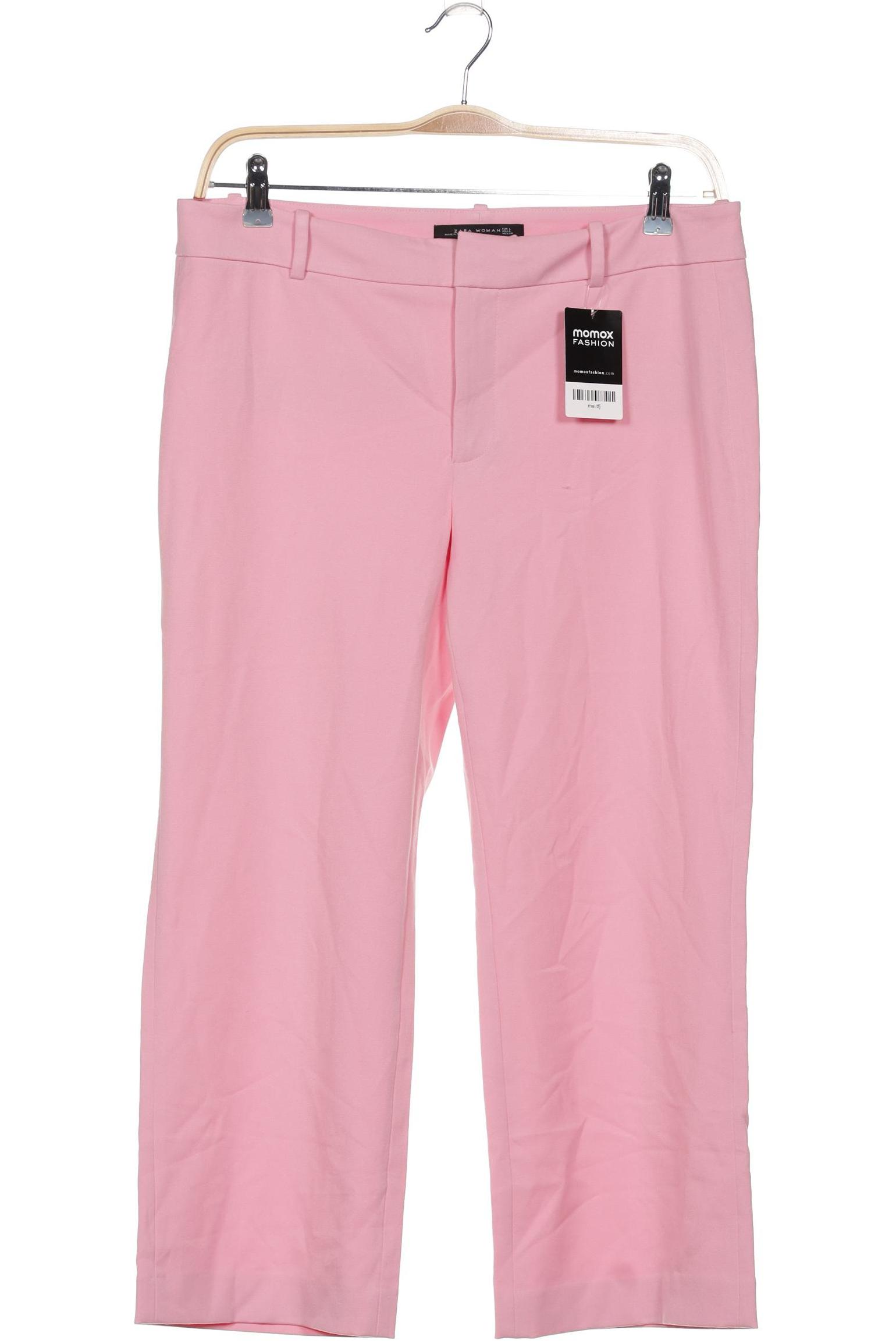 

Zara Damen Stoffhose, pink, Gr. 0