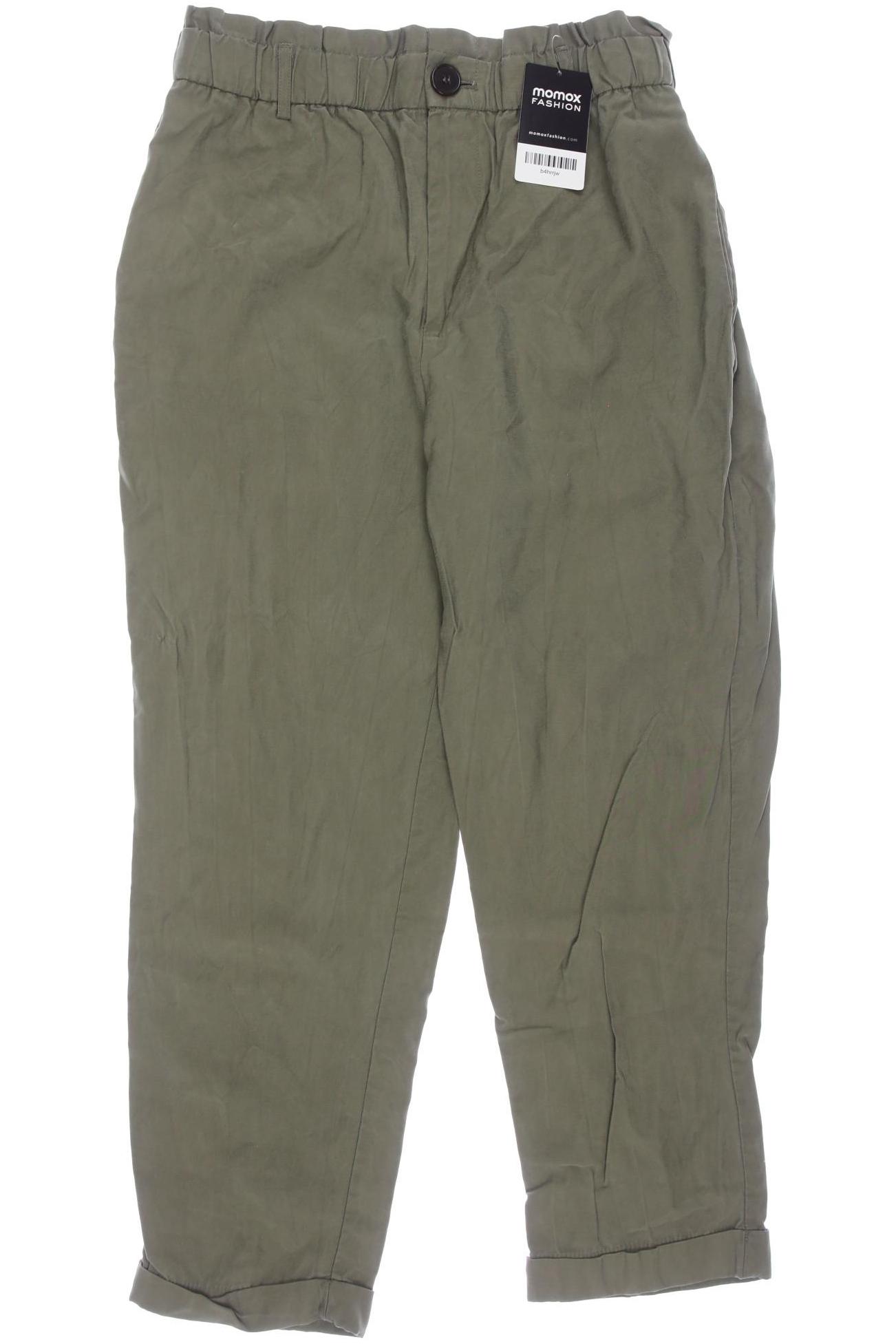 

Zara Damen Stoffhose, grün, Gr. 0