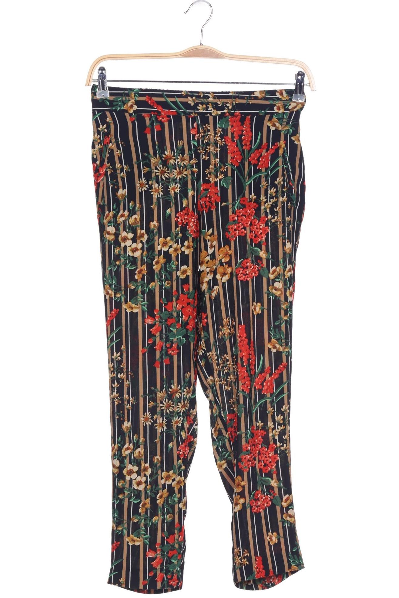 

Zara Damen Stoffhose, mehrfarbig, Gr. 0