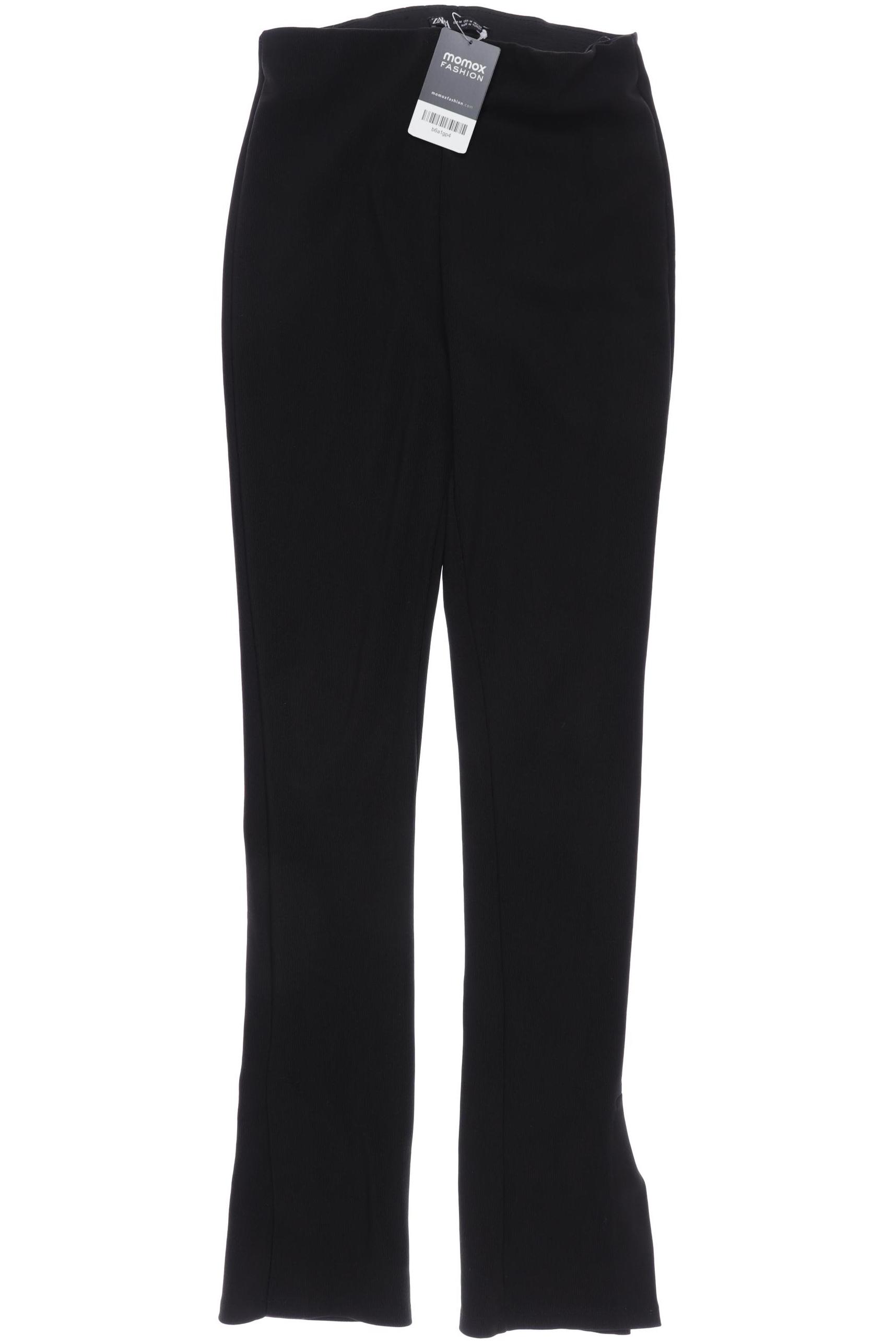 

Zara Damen Stoffhose, schwarz, Gr. 0