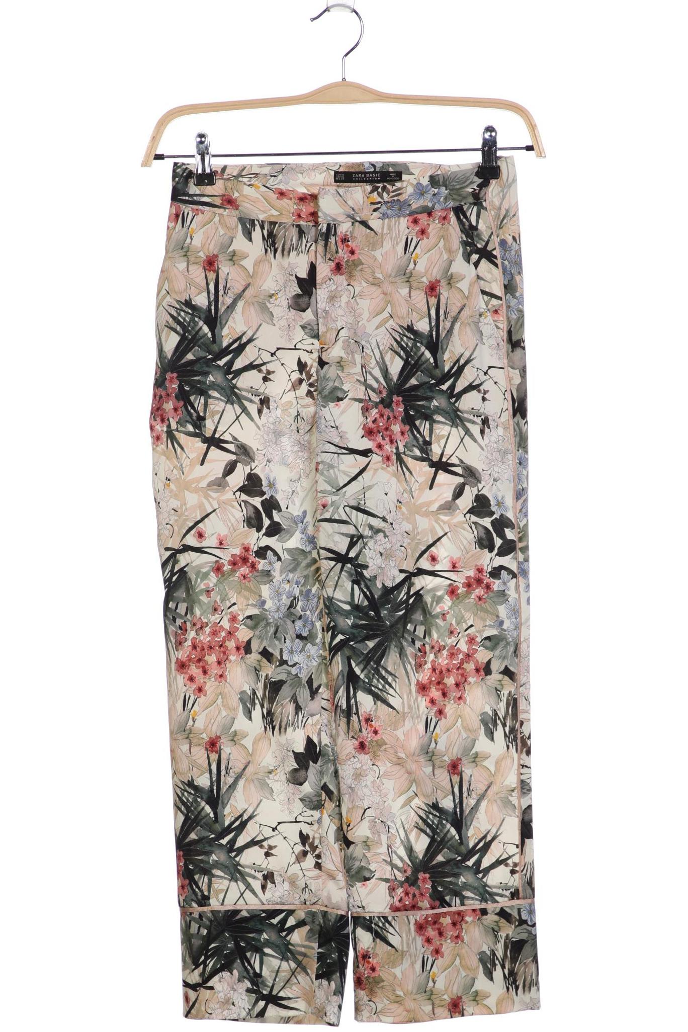 

Zara Damen Stoffhose, mehrfarbig, Gr. 0