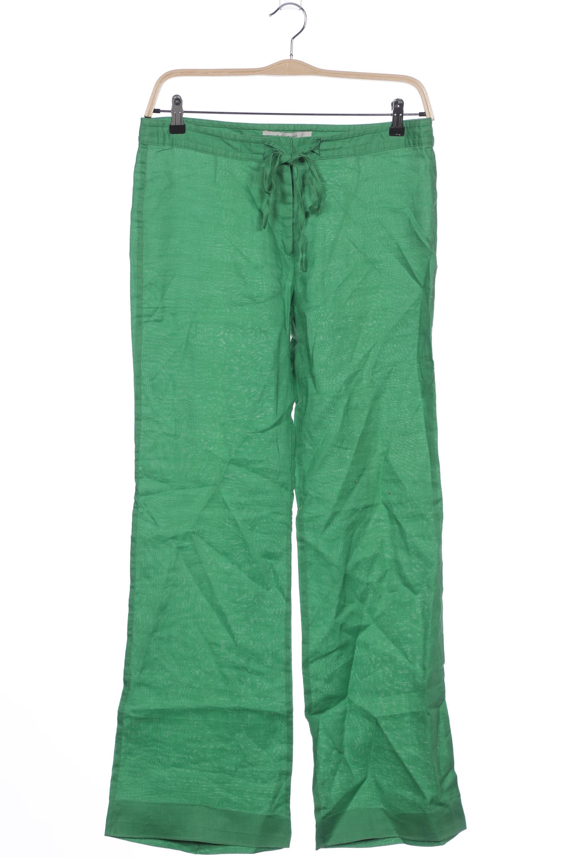

Zara Damen Stoffhose, grün, Gr. 0