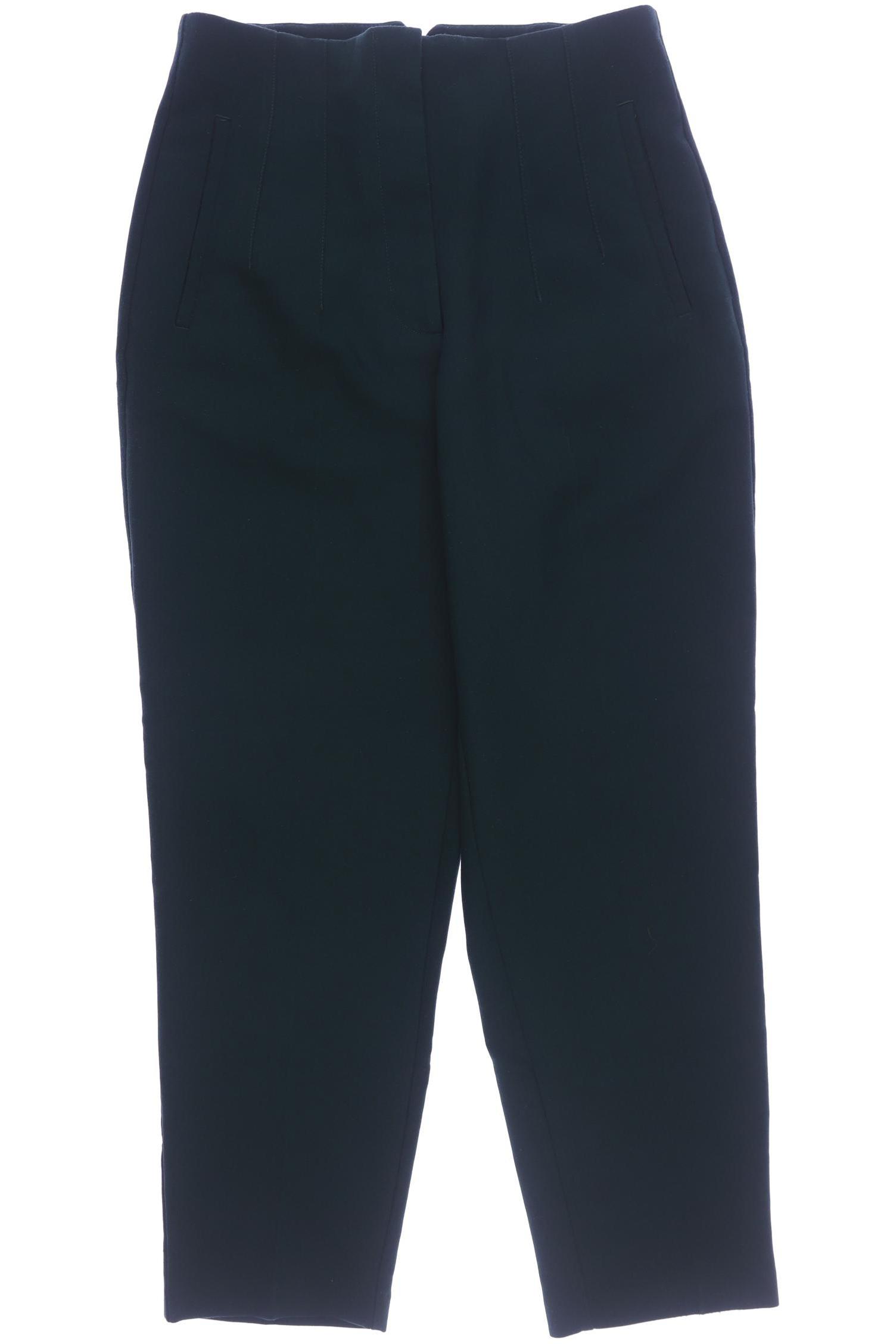 

Zara Damen Stoffhose, grün, Gr. 0