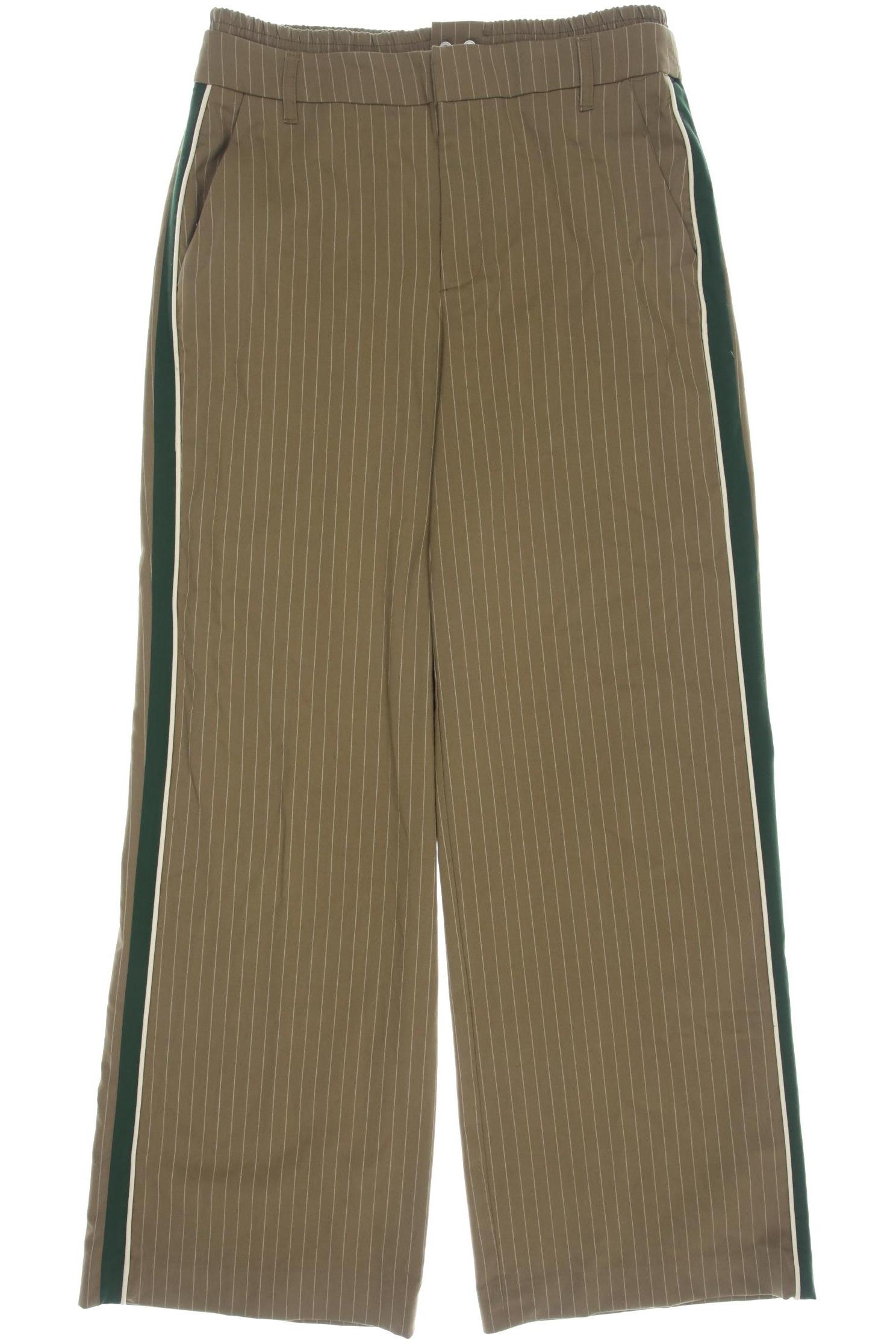 

Zara Damen Stoffhose, beige, Gr. 0