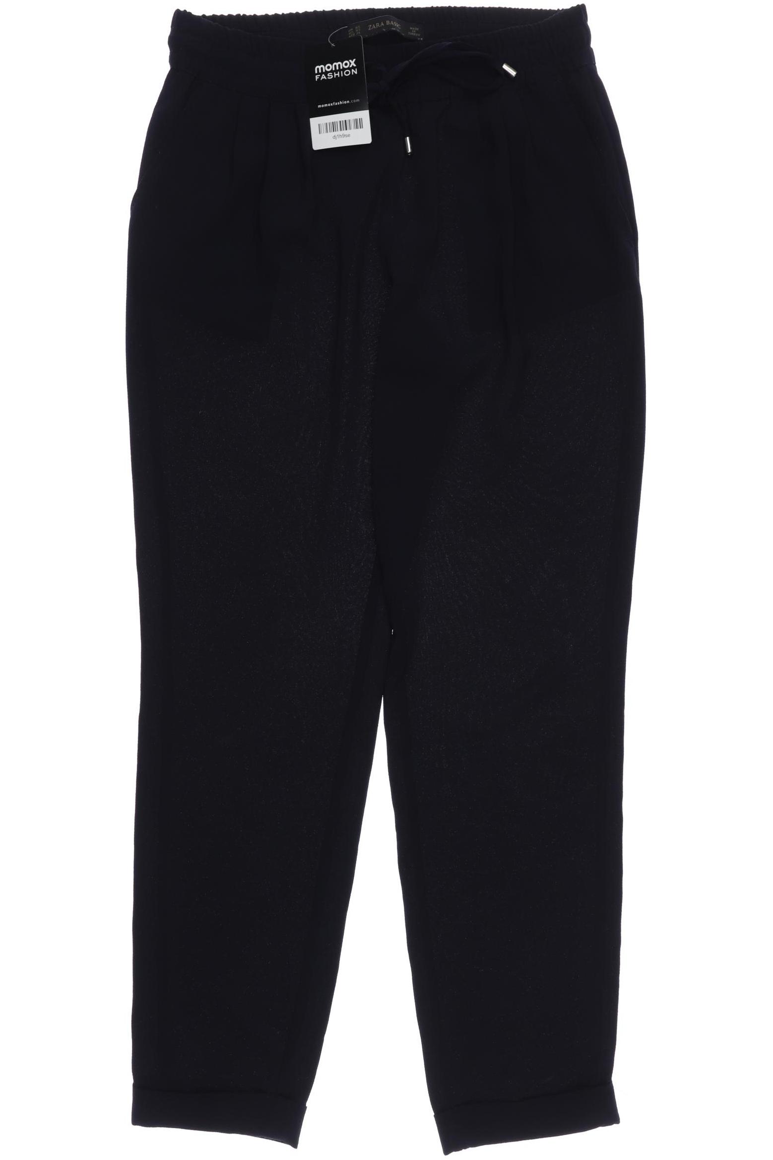 

Zara Damen Stoffhose, marineblau, Gr. 0