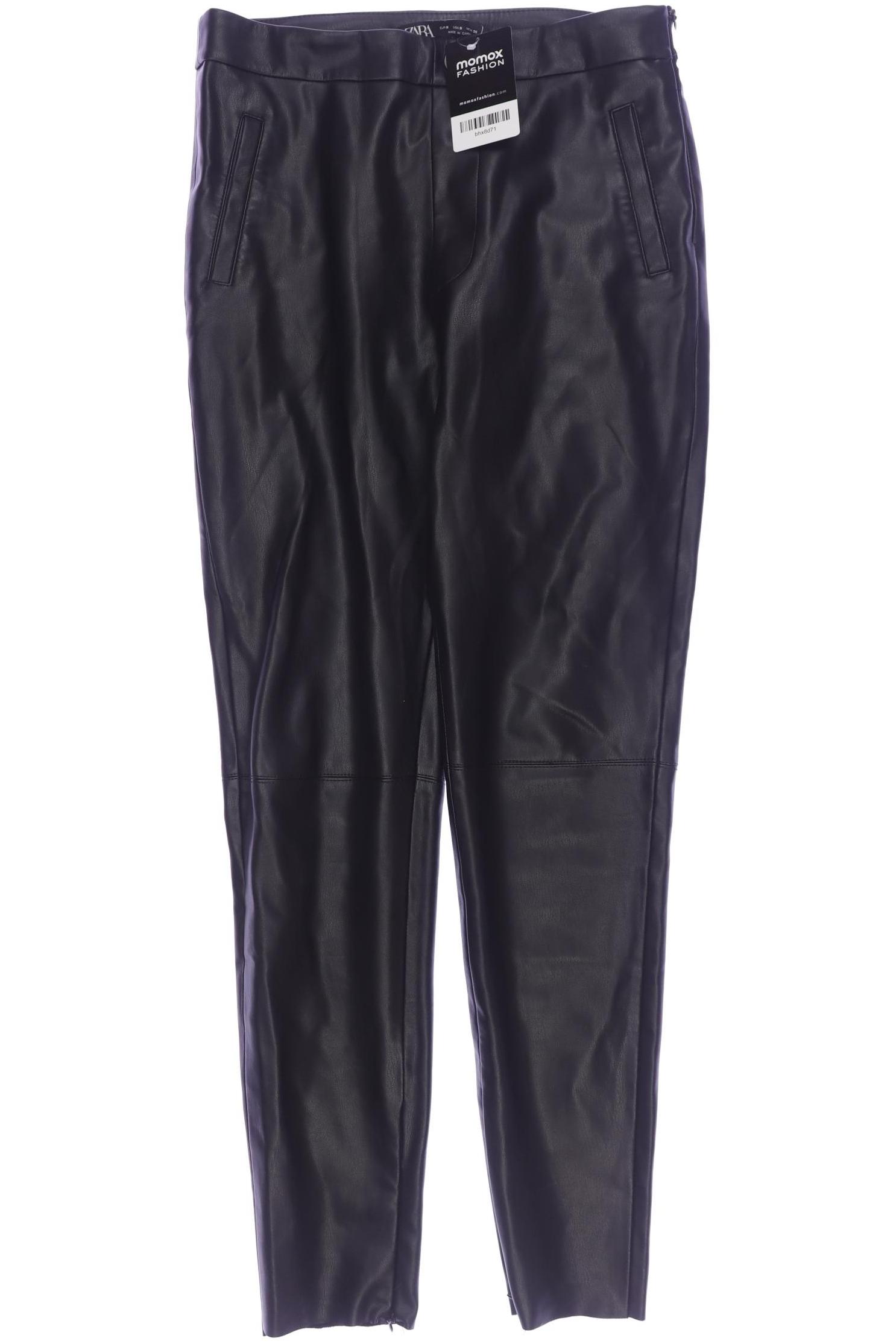 

Zara Damen Stoffhose, schwarz, Gr. 0
