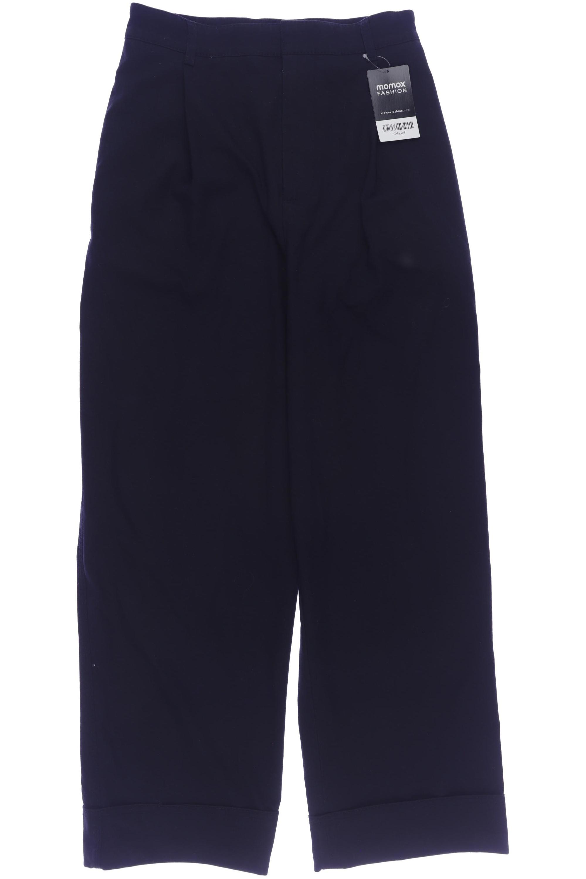 

Zara Damen Stoffhose, marineblau, Gr. 0