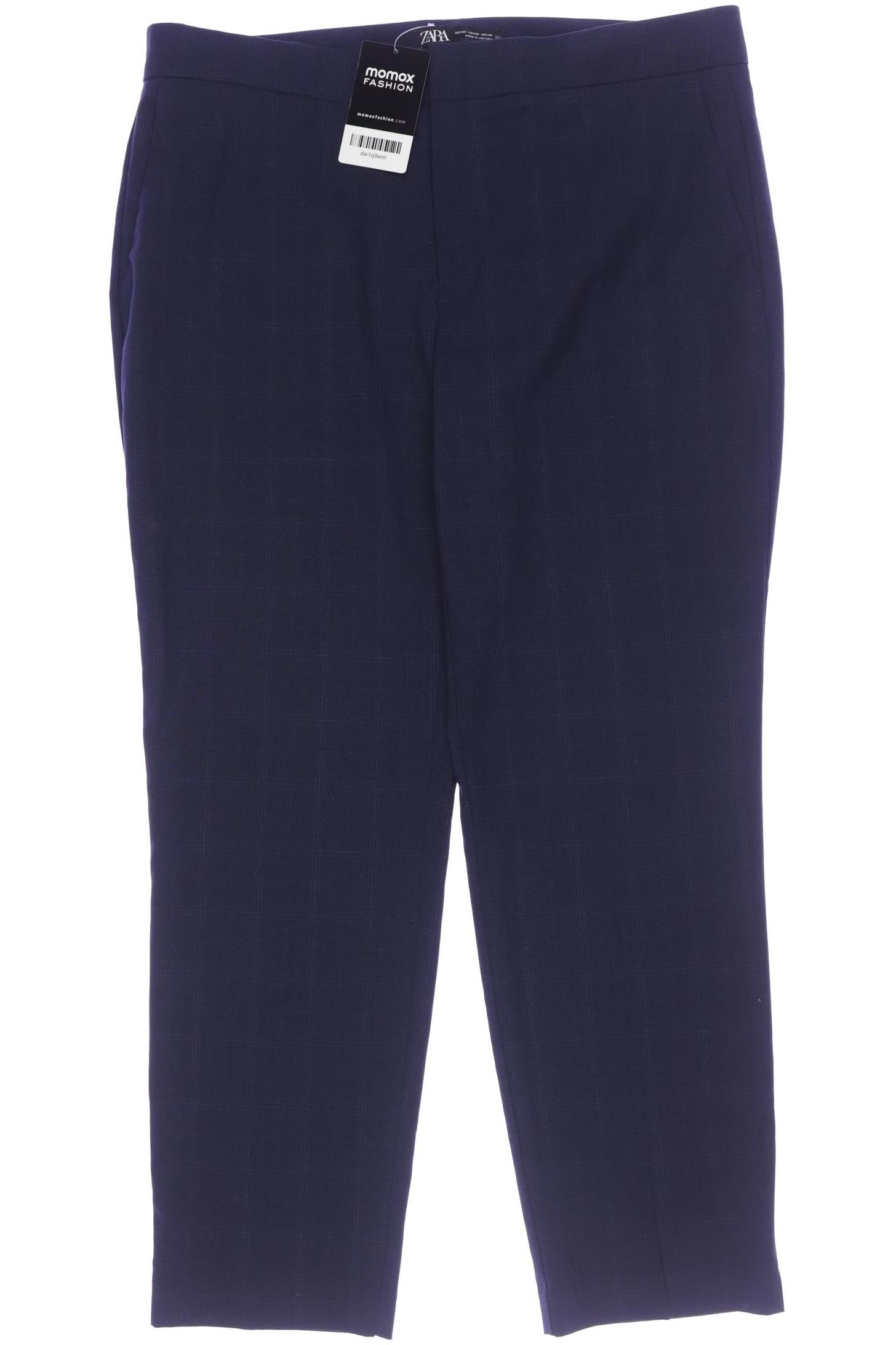 

Zara Damen Stoffhose, marineblau, Gr. 40