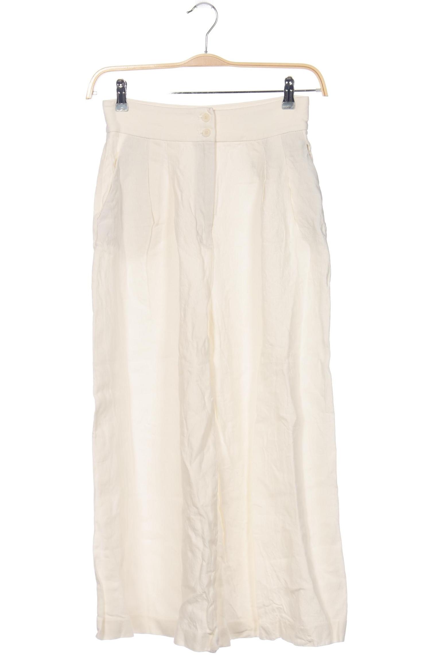 

Zara Damen Stoffhose, cremeweiß, Gr. 0