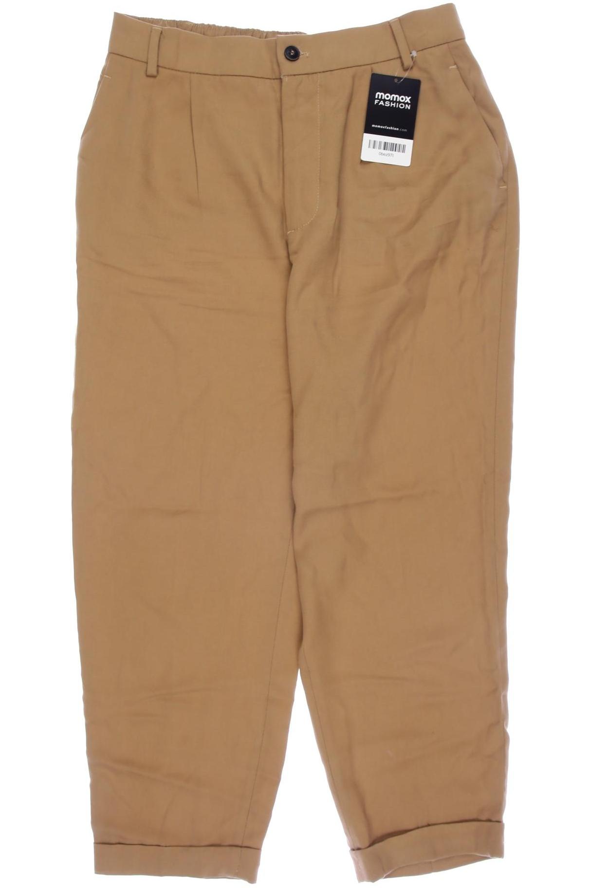

Zara Damen Stoffhose, beige, Gr. 0