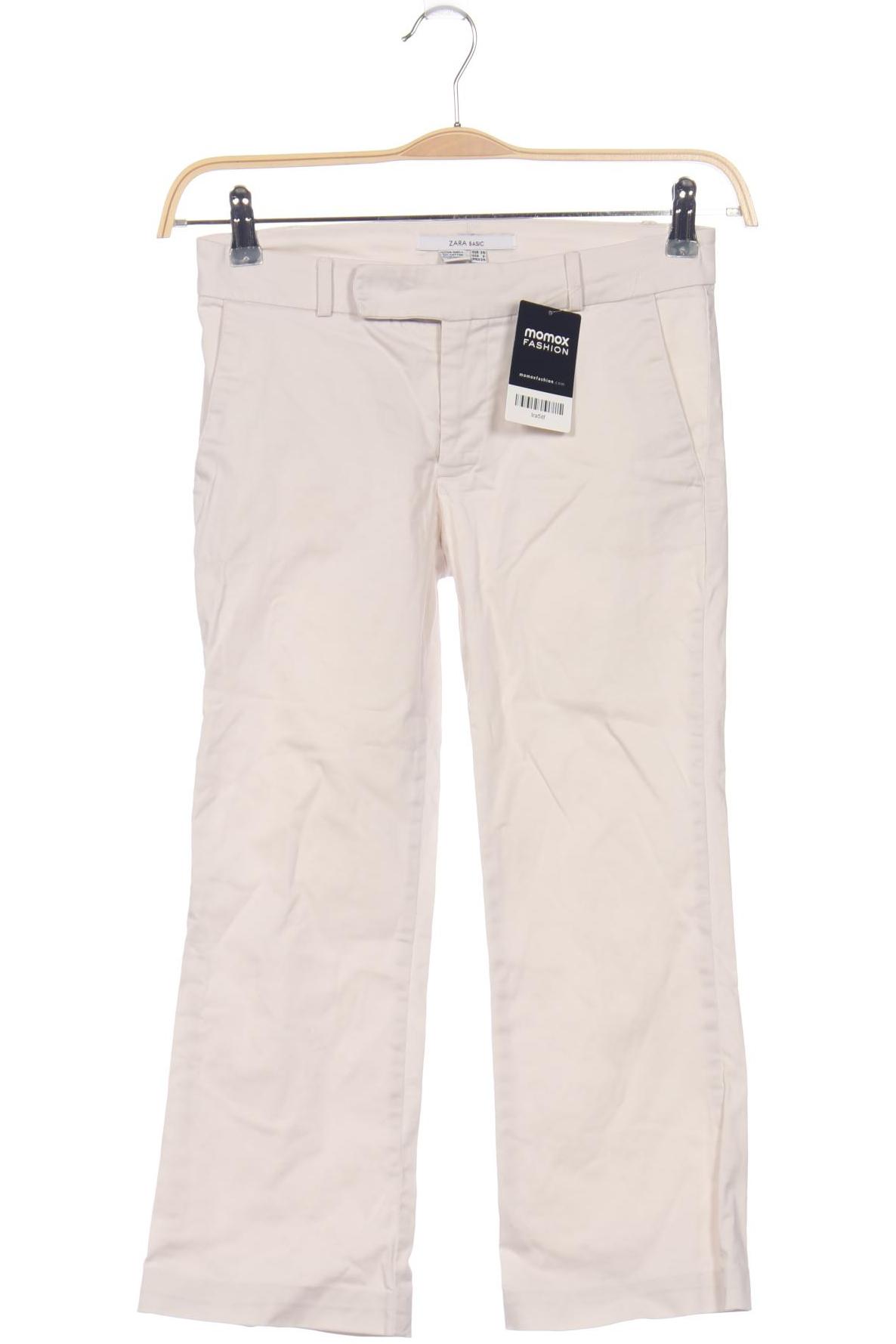 

Zara Damen Stoffhose, cremeweiß, Gr. 34