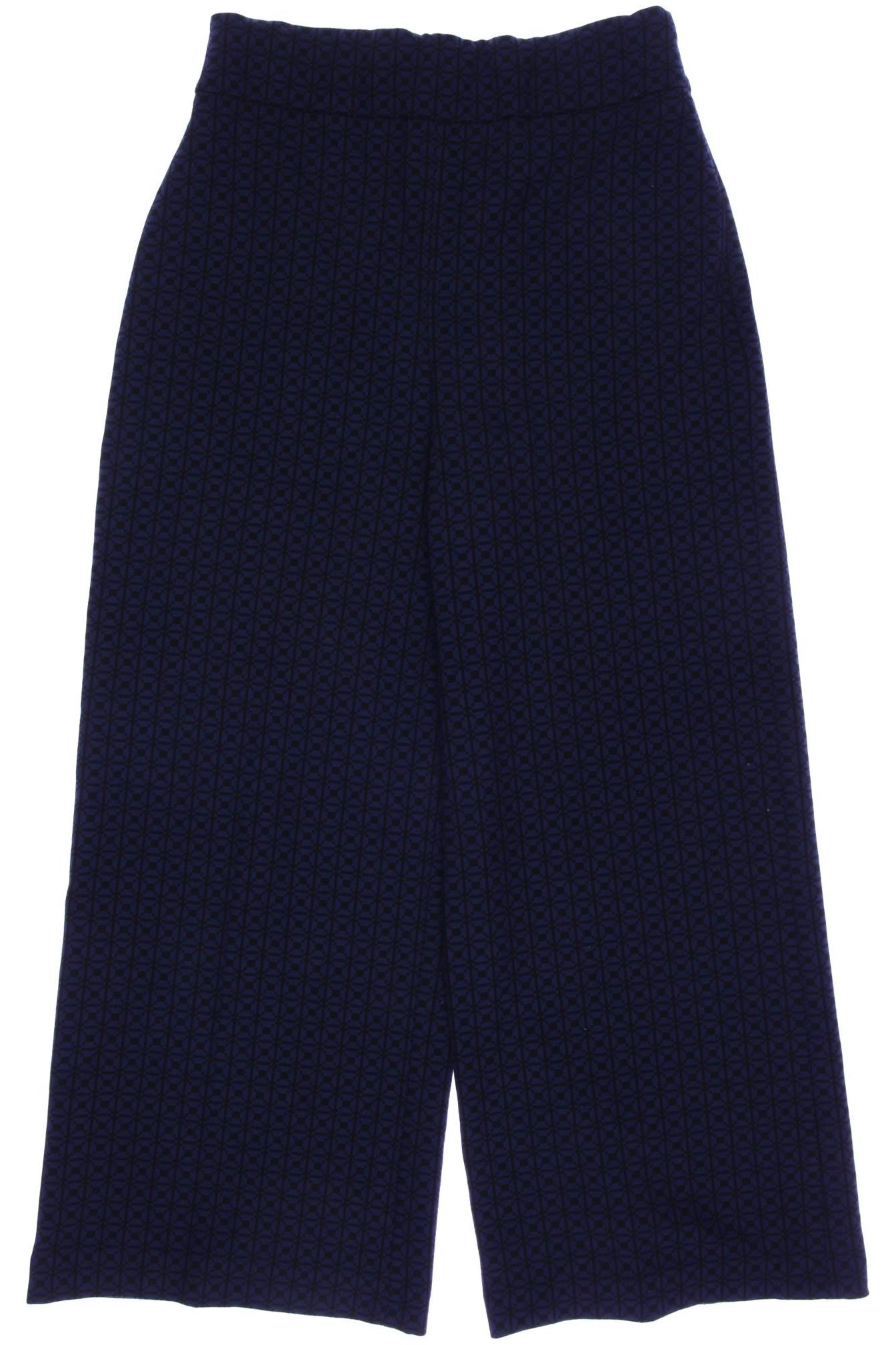 

Zara Damen Stoffhose, marineblau, Gr. 0
