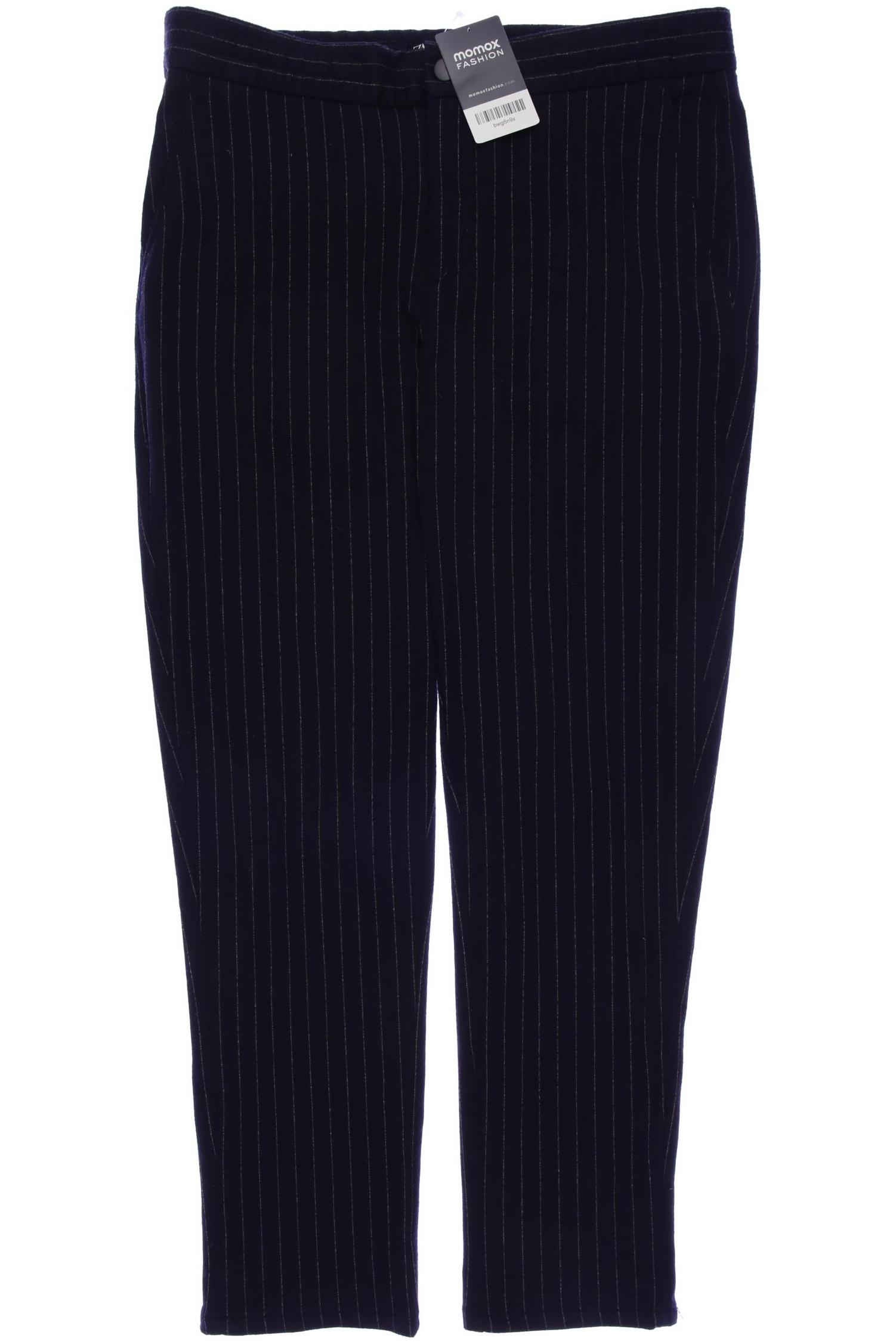 

Zara Damen Stoffhose, marineblau, Gr. 0