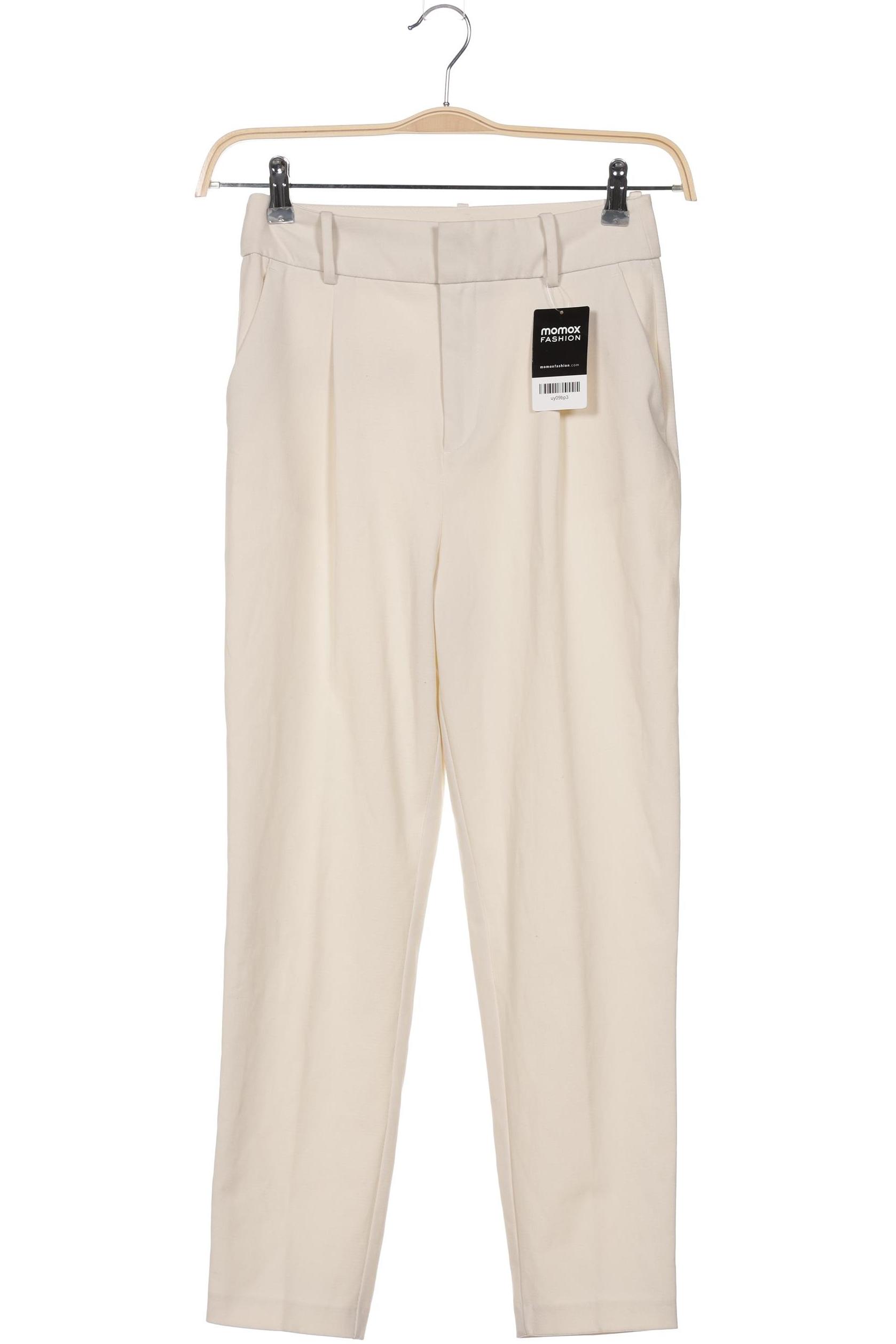 

Zara Damen Stoffhose, cremeweiß, Gr. 0