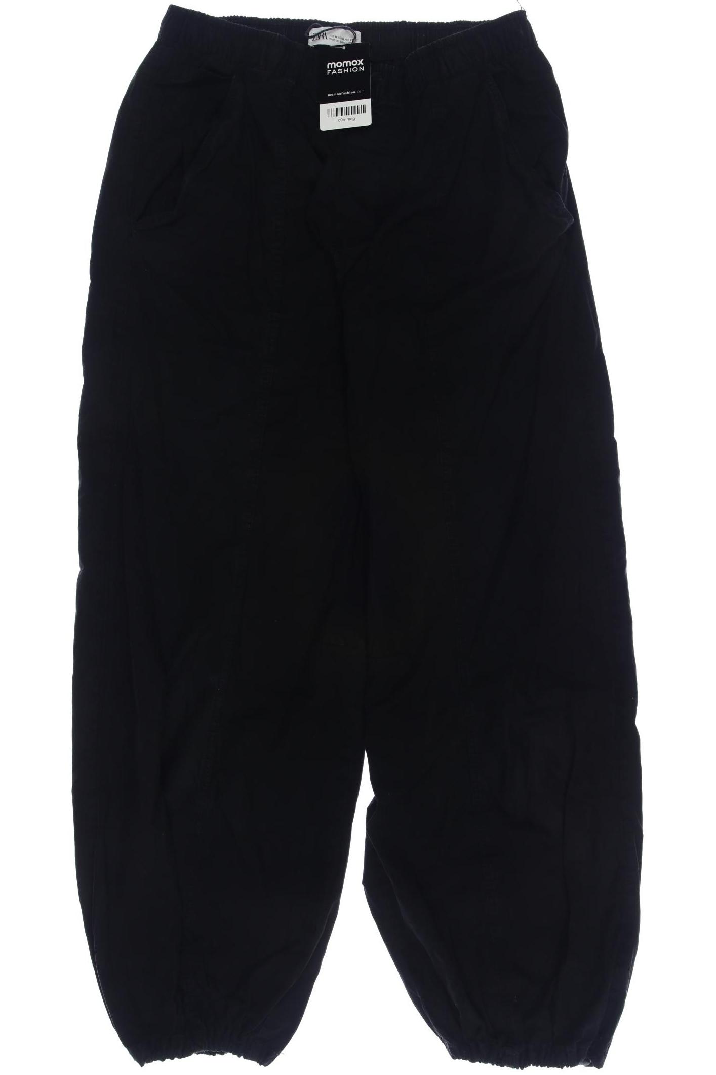 

Zara Damen Stoffhose, schwarz, Gr. 0