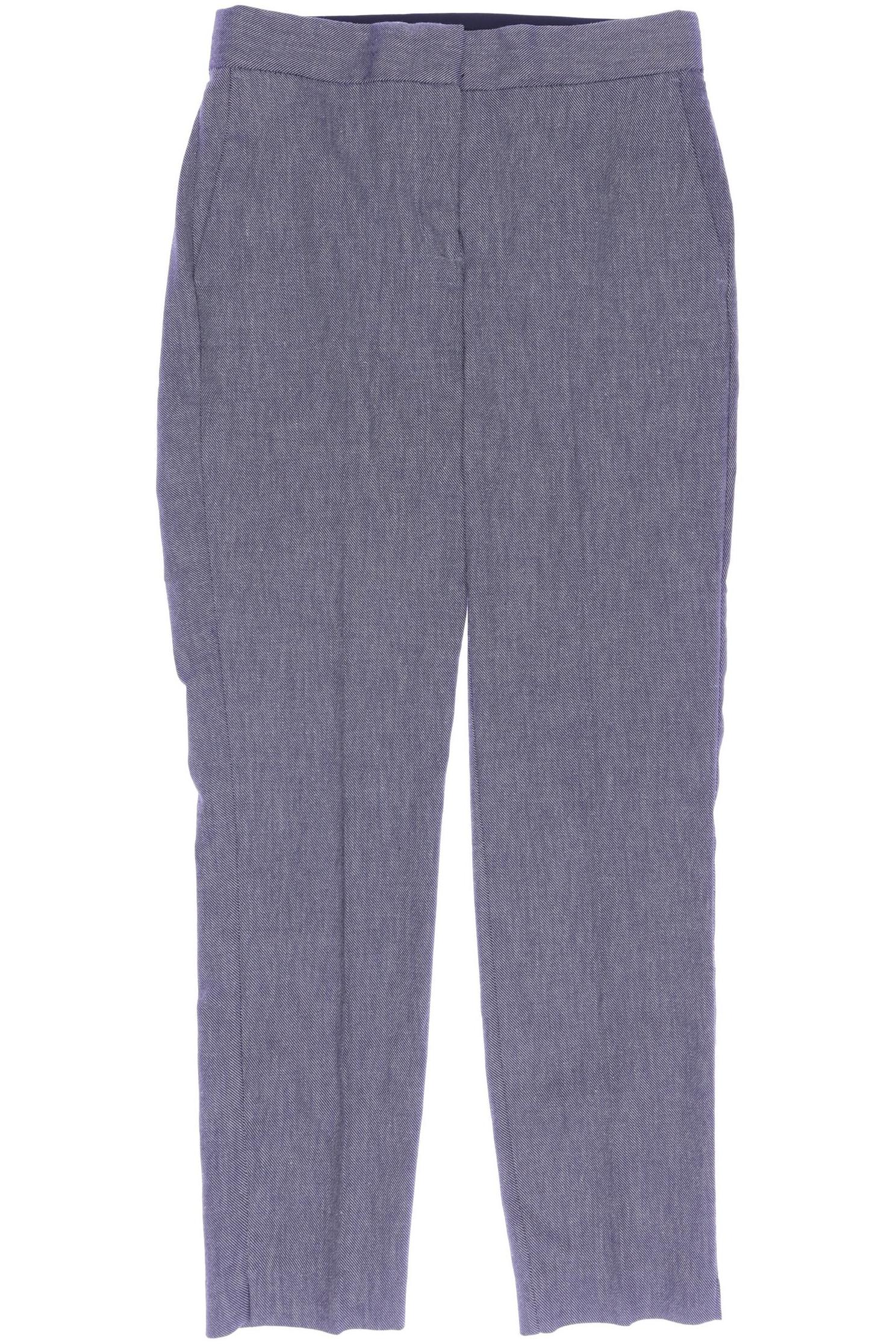 

Zara Damen Stoffhose, blau, Gr. 0