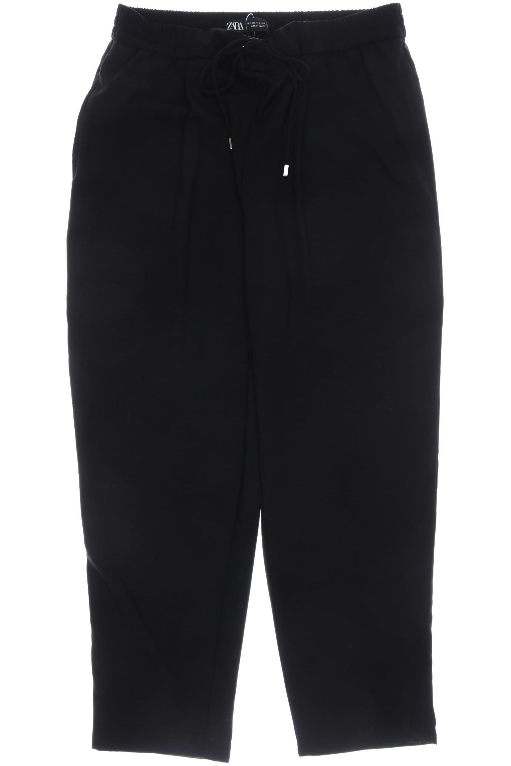 

Zara Damen Stoffhose, schwarz, Gr. 0