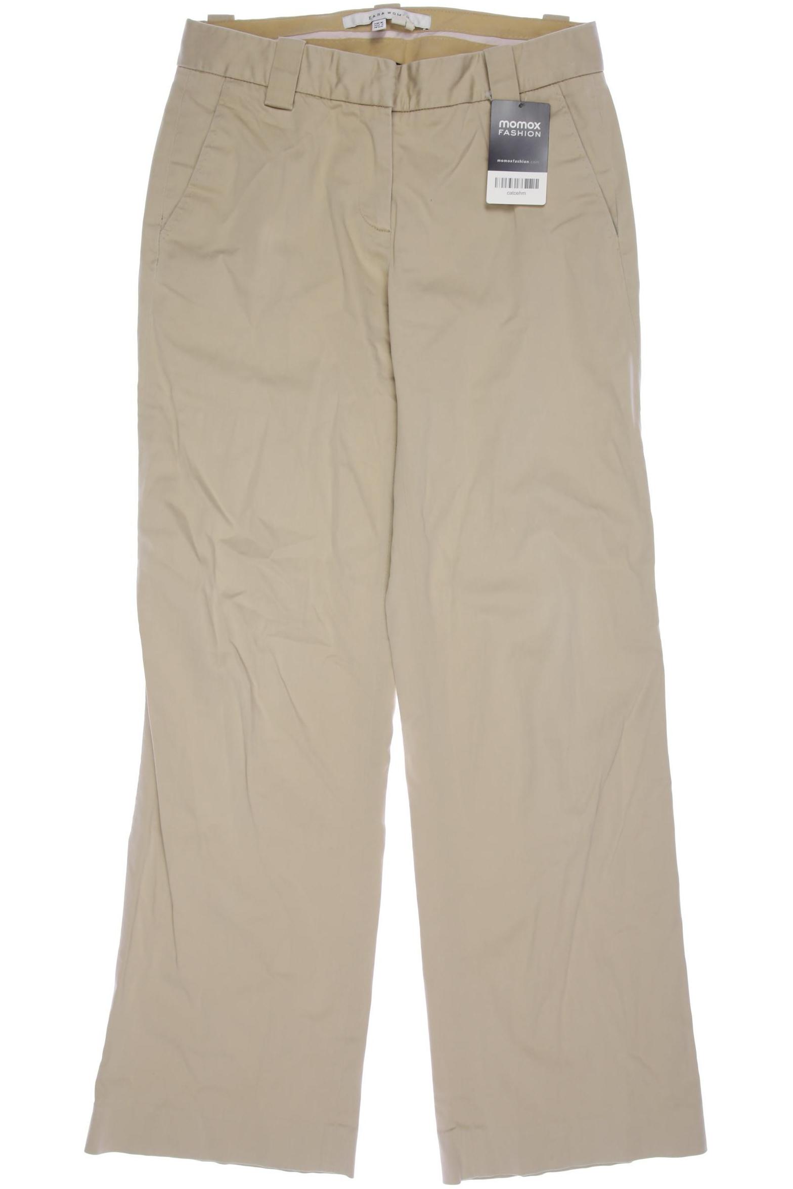 

Zara Damen Stoffhose, beige, Gr. 36