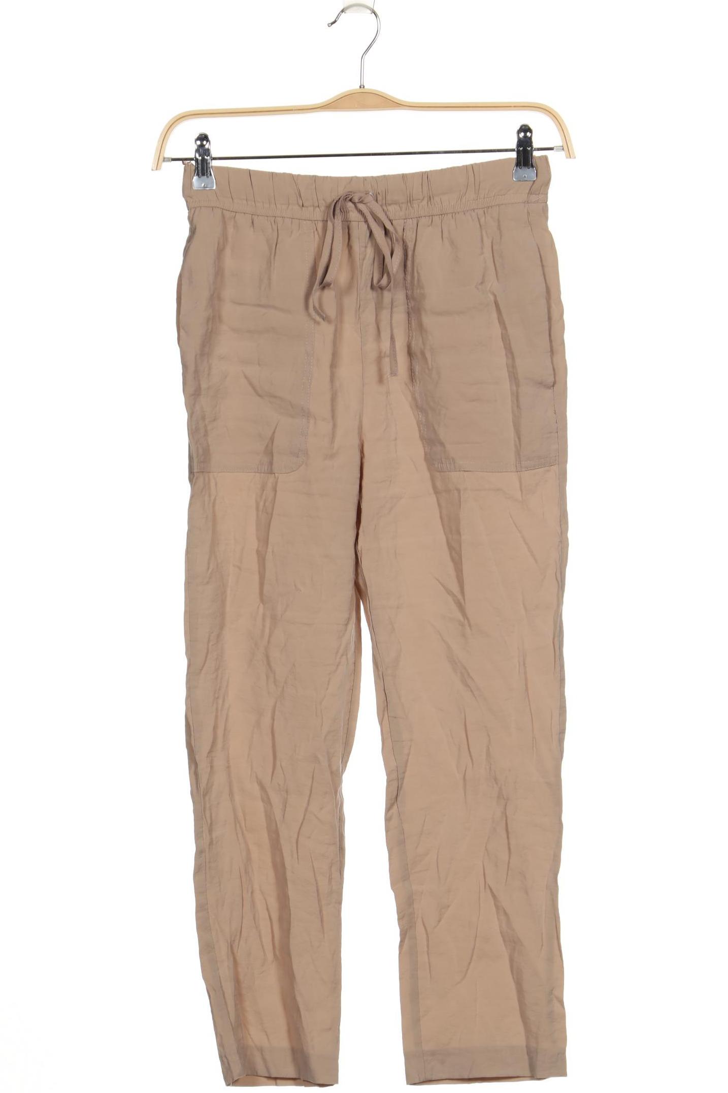 

Zara Damen Stoffhose, beige, Gr. 0