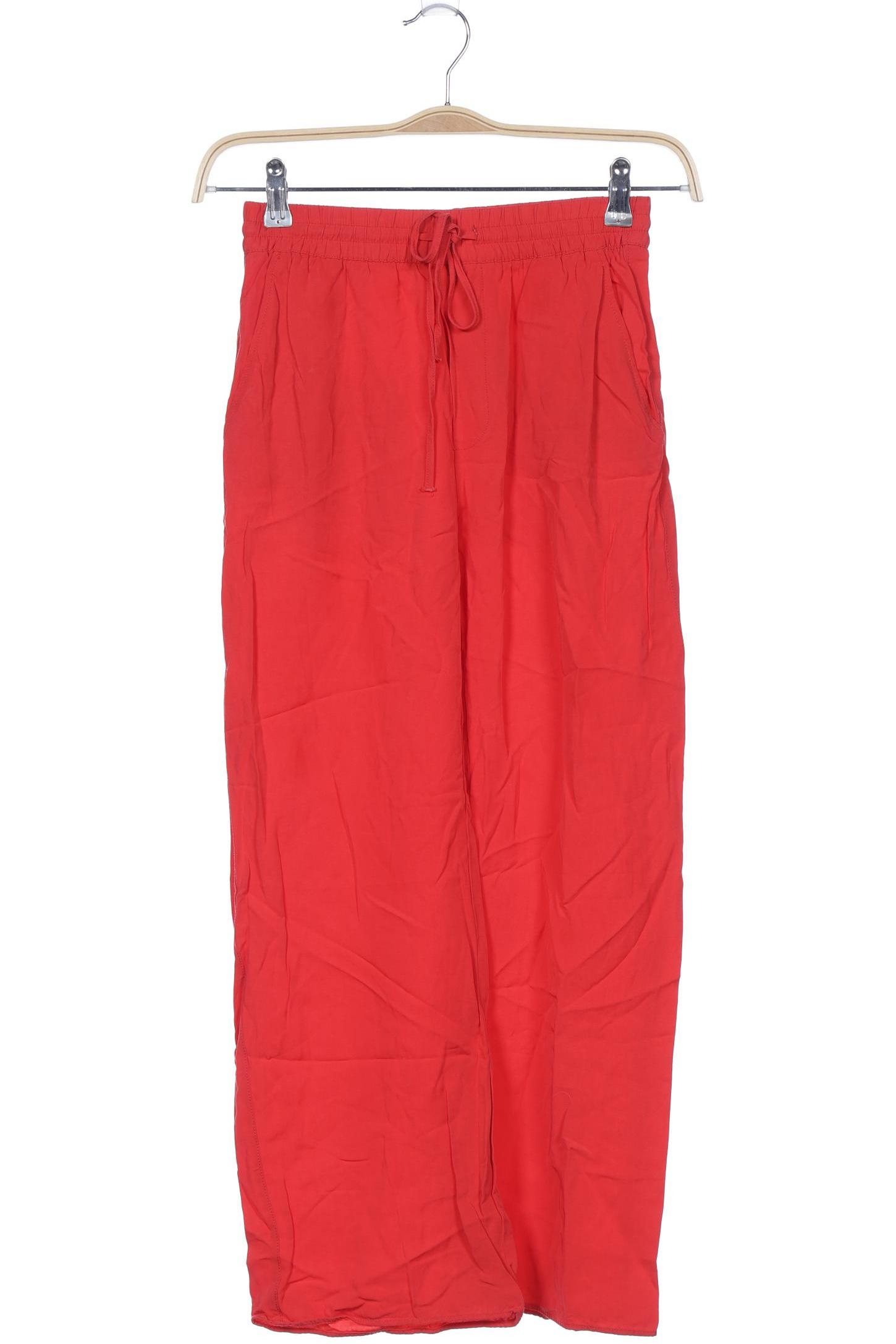 

Zara Damen Stoffhose, rot, Gr. 0