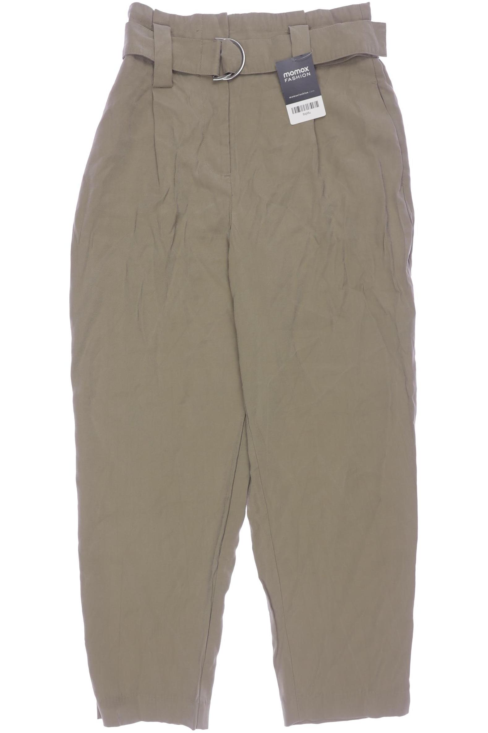

Zara Damen Stoffhose, grün, Gr. 0