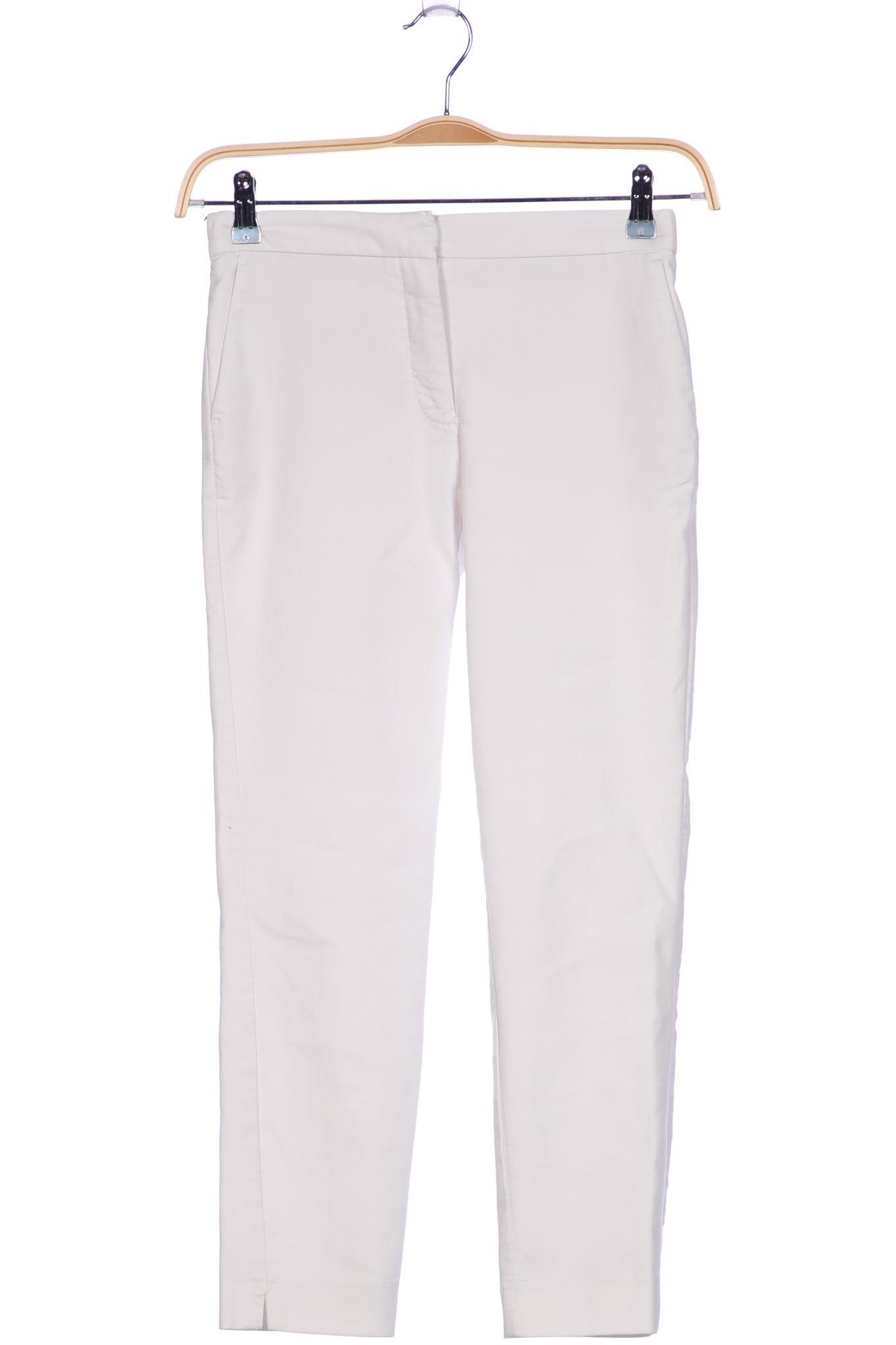 

Zara Damen Stoffhose, weiß, Gr. 0