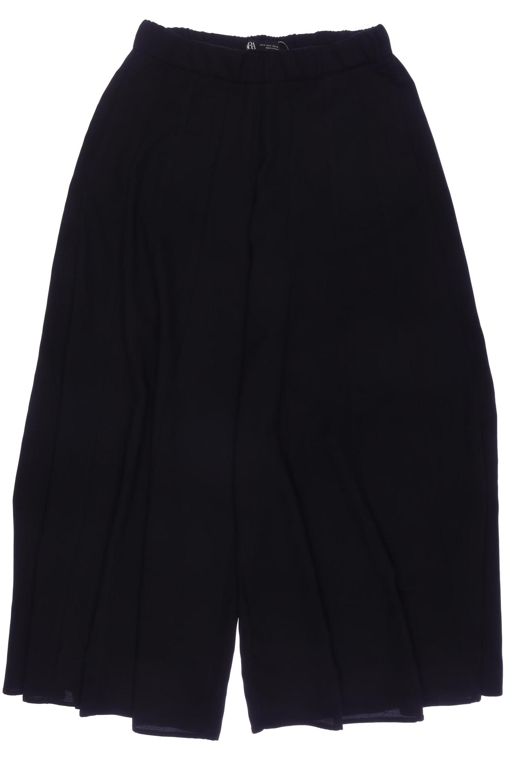 Thumbnail - Zara Damen Stoffhose, schwarz, Gr. 0