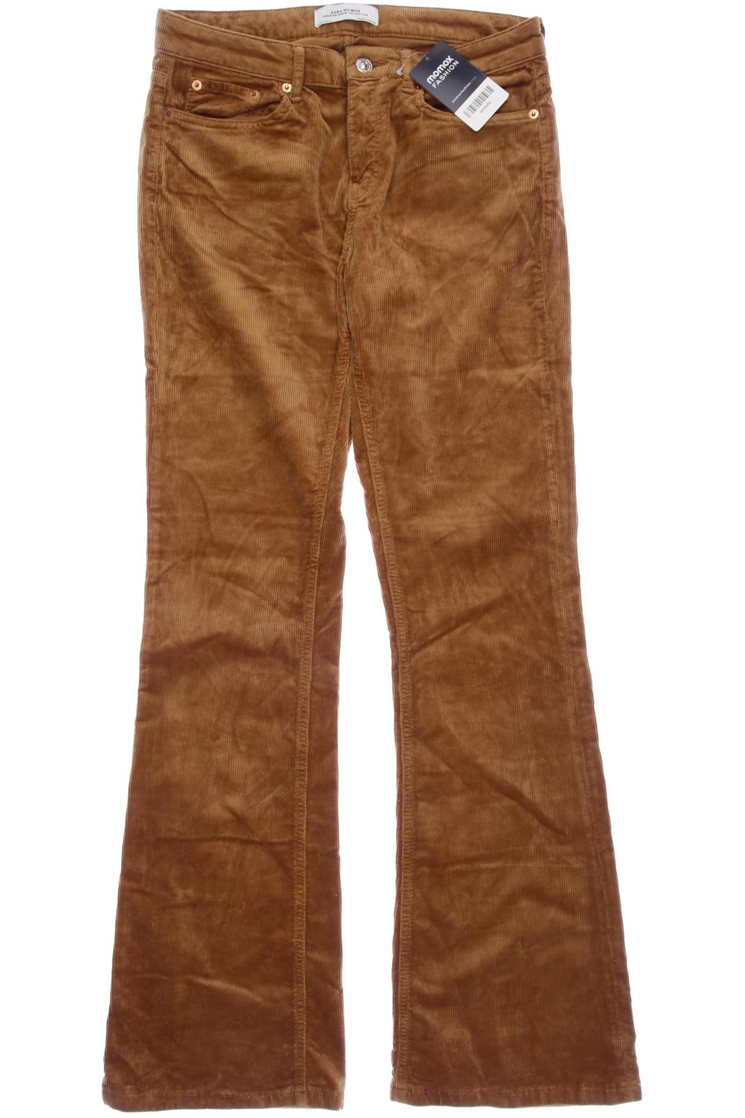 

Zara Damen Stoffhose, braun, Gr. 38