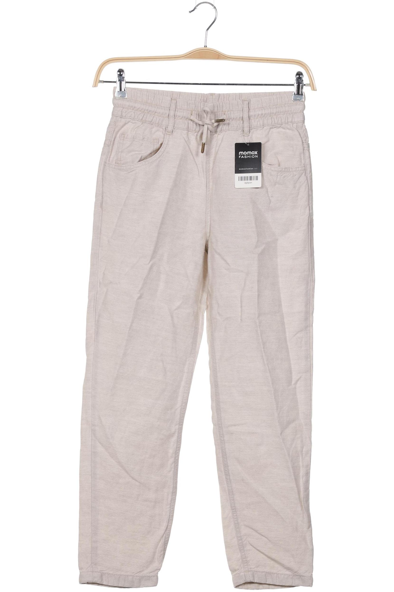 

Zara Damen Stoffhose, beige, Gr. 0