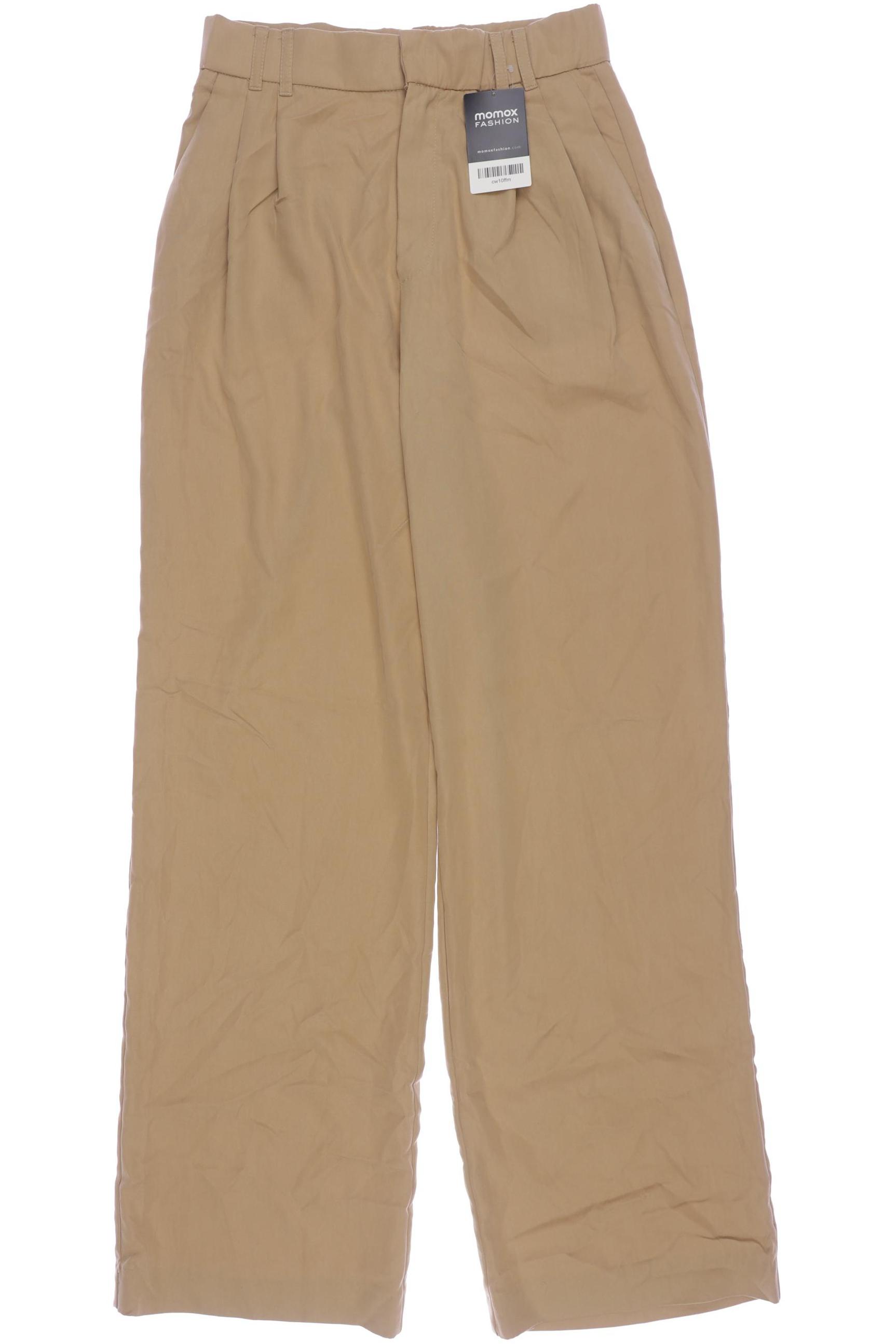 

Zara Damen Stoffhose, beige, Gr. 0